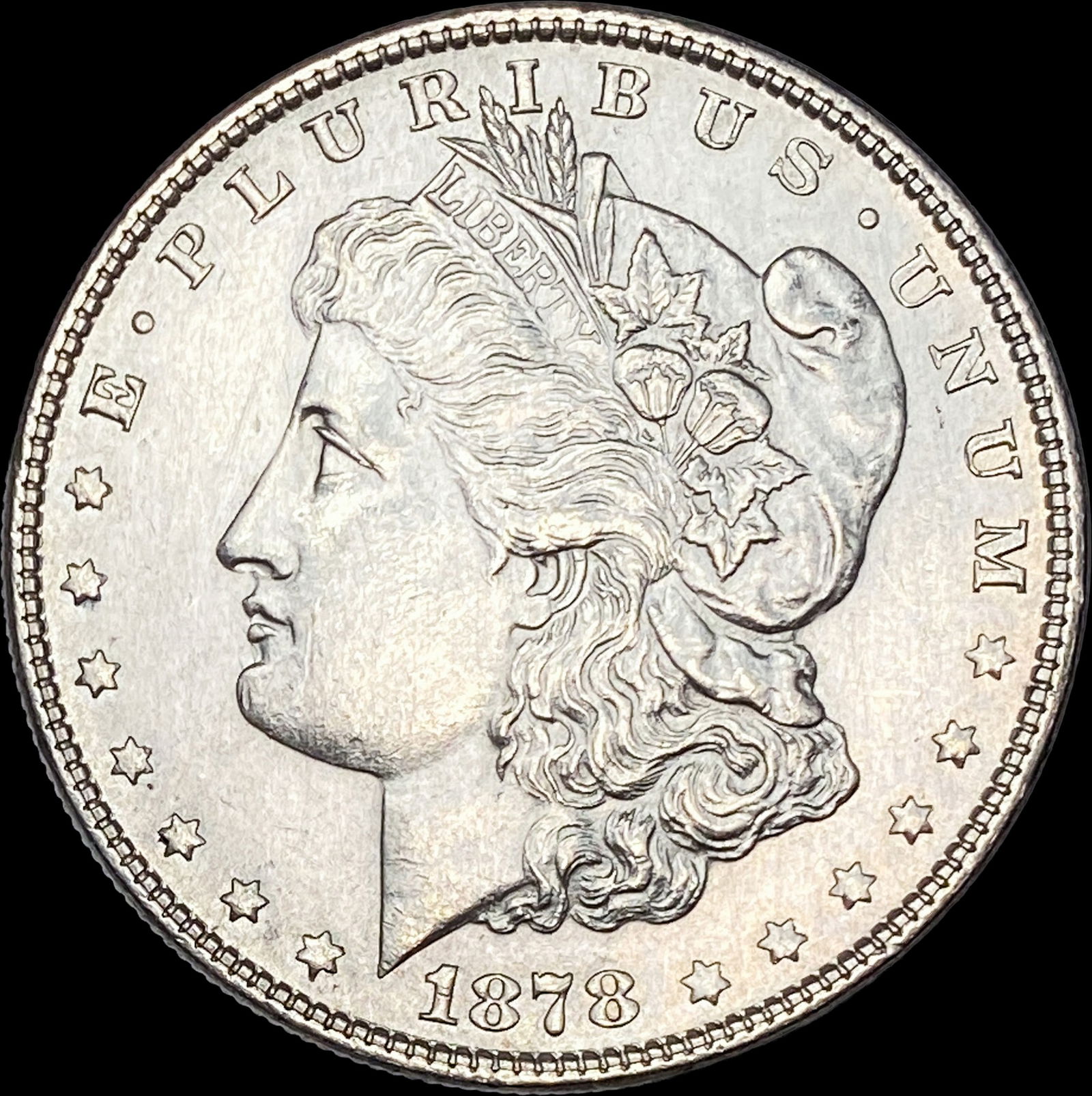 1878 Silver Morgan Dollar CLOSELY UNCIRCULATED (1 of 2)