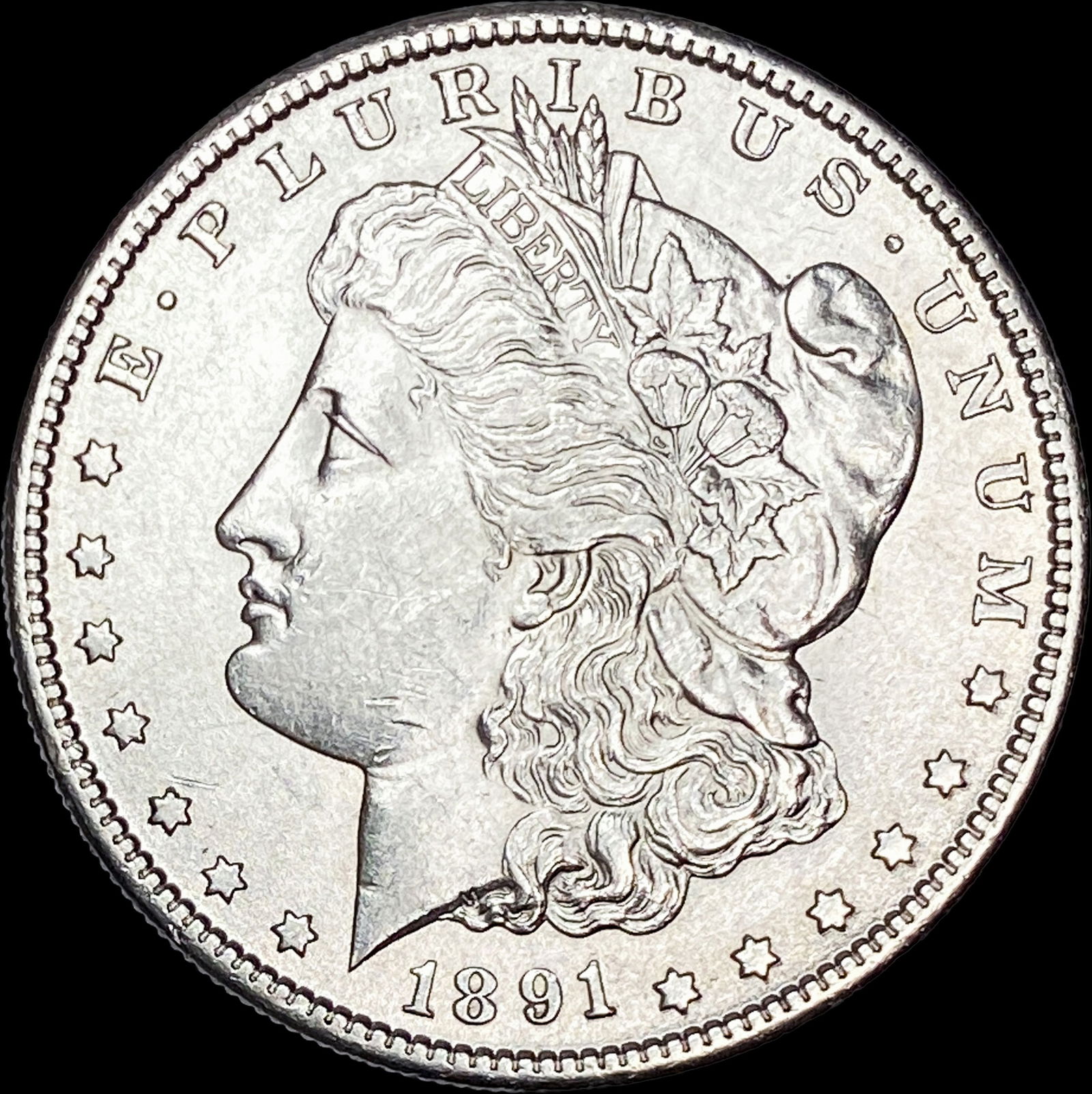 1891-S Silver Morgan Dollar UNCIRCULATED: 1891-S Silver Morgan Dollar UNCIRCULATED