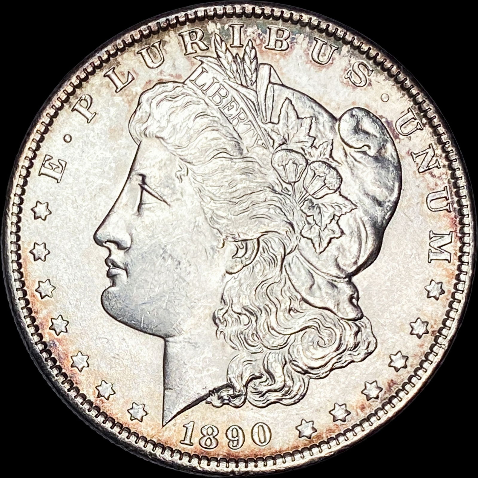 1890-S Silver Morgan Dollar CHOICE BU: 1890-S Silver Morgan Dollar CHOICE BU