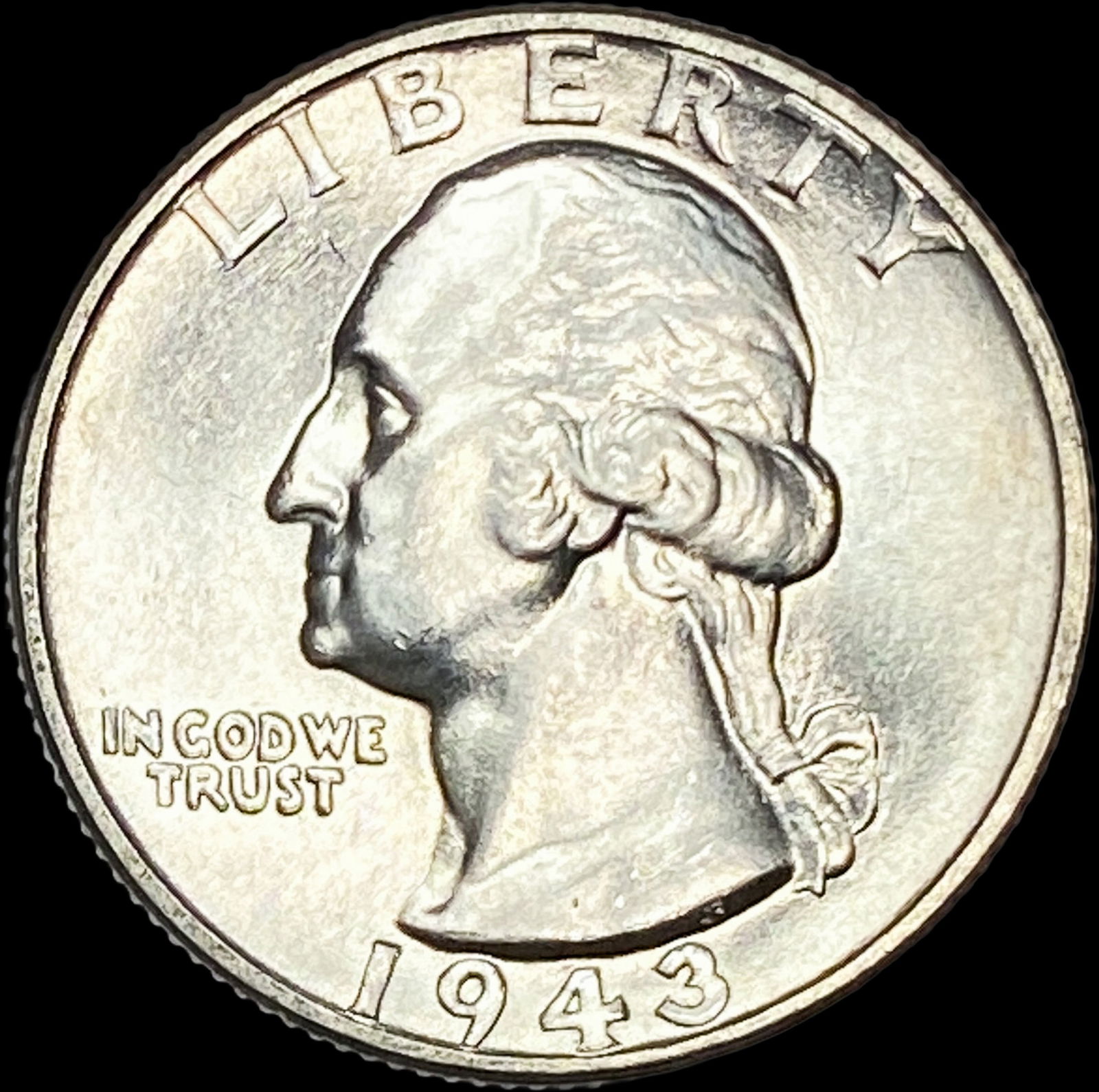 1943 Washington Silver Quarter CHOICE BU (1 of 2)