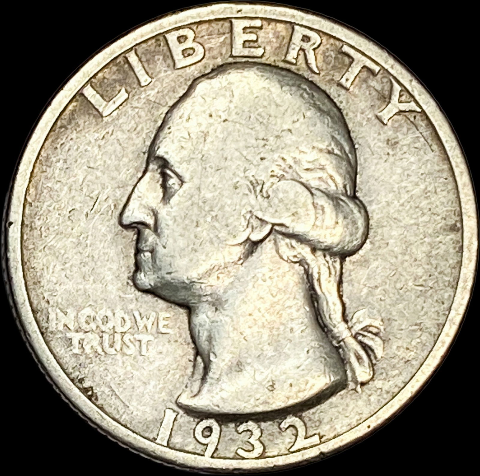 1932-D Silver Washington Quarter ABOUT UNCIRCULATED: 1932-D Silver Washington Quarter ABOUT UNCIRCULATED