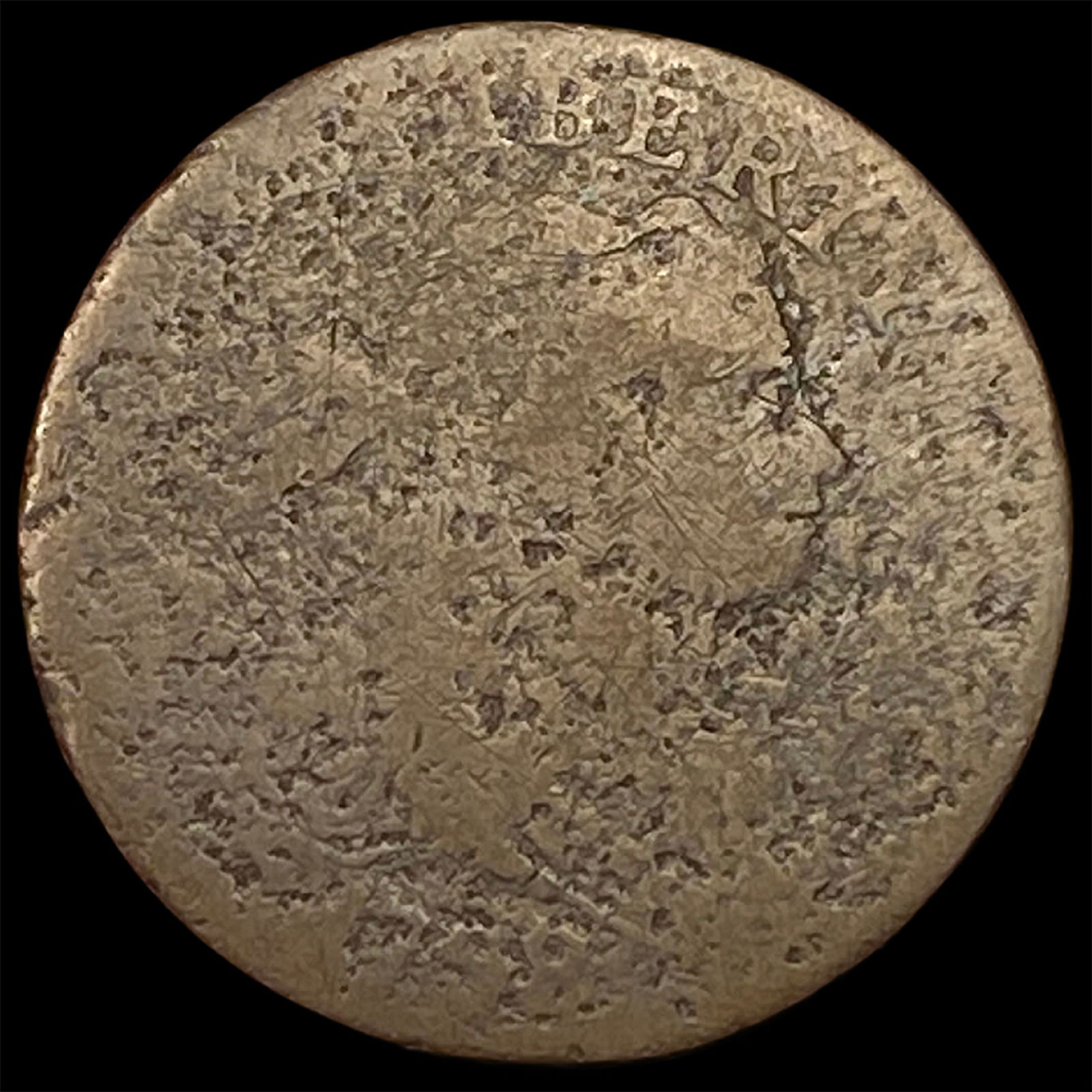 1793 Flowing Hair Large Cent NICELY CIRCULATED (1 of 2)