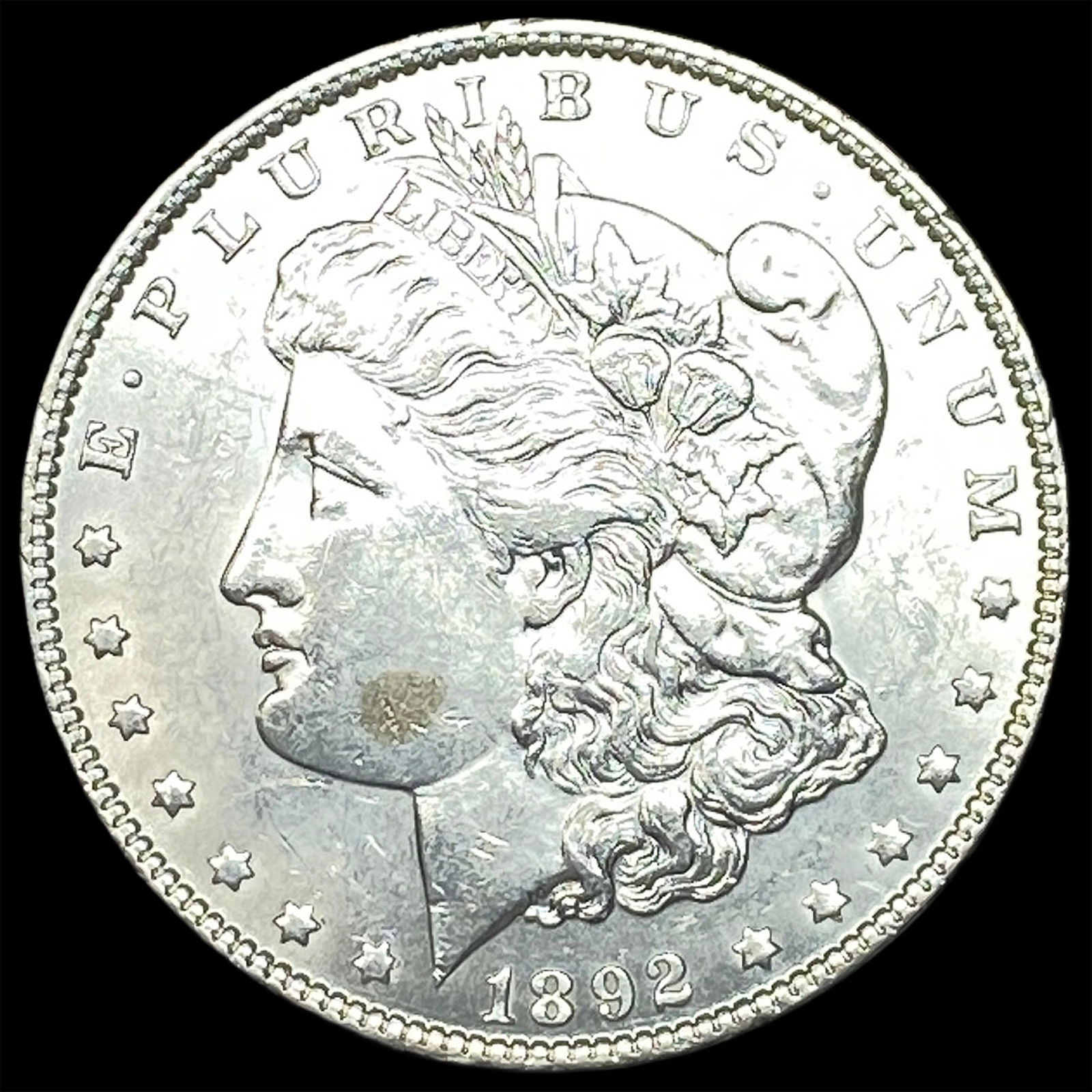1892-S Silver Morgan Dollar UNCIRCULATED: 1892-S Silver Morgan Dollar UNCIRCULATED