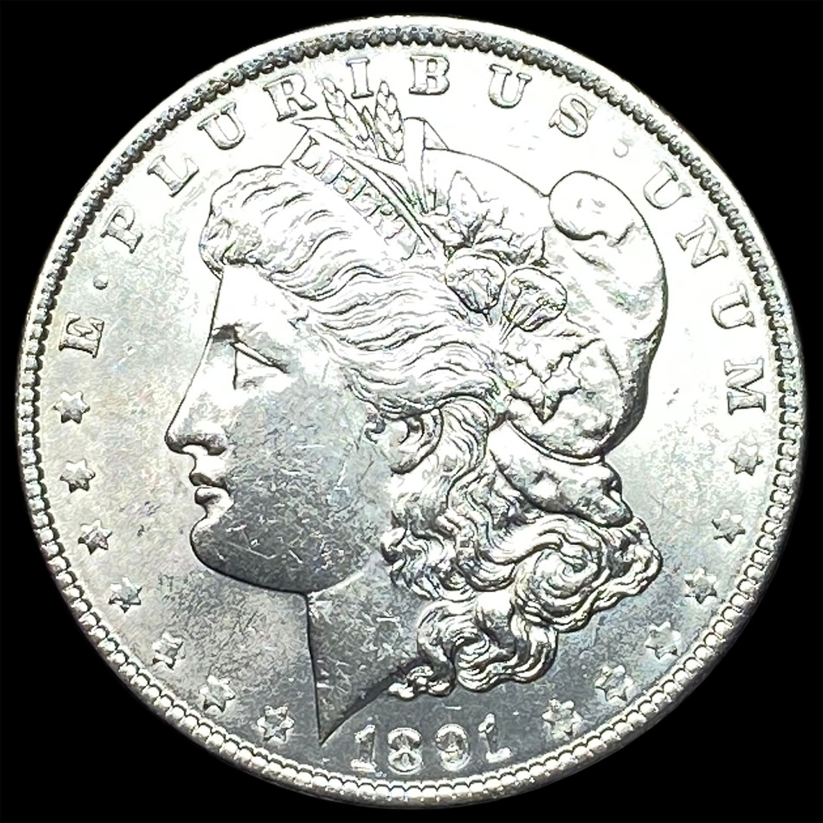 1891-S Silver Morgan Dollar UNCIRCULATED: 1891-S Silver Morgan Dollar UNCIRCULATED