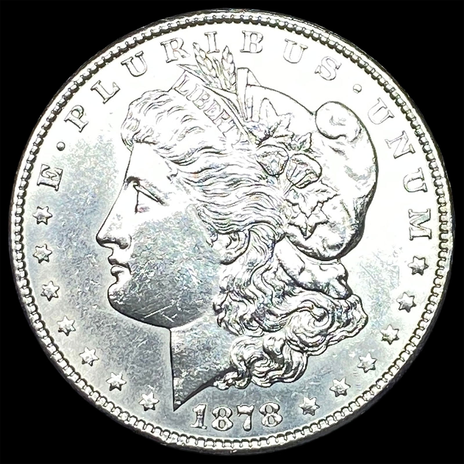 1878-S Silver Morgan Dollar UNCIRCULATED: 1878-S Silver Morgan Dollar UNCIRCULATED