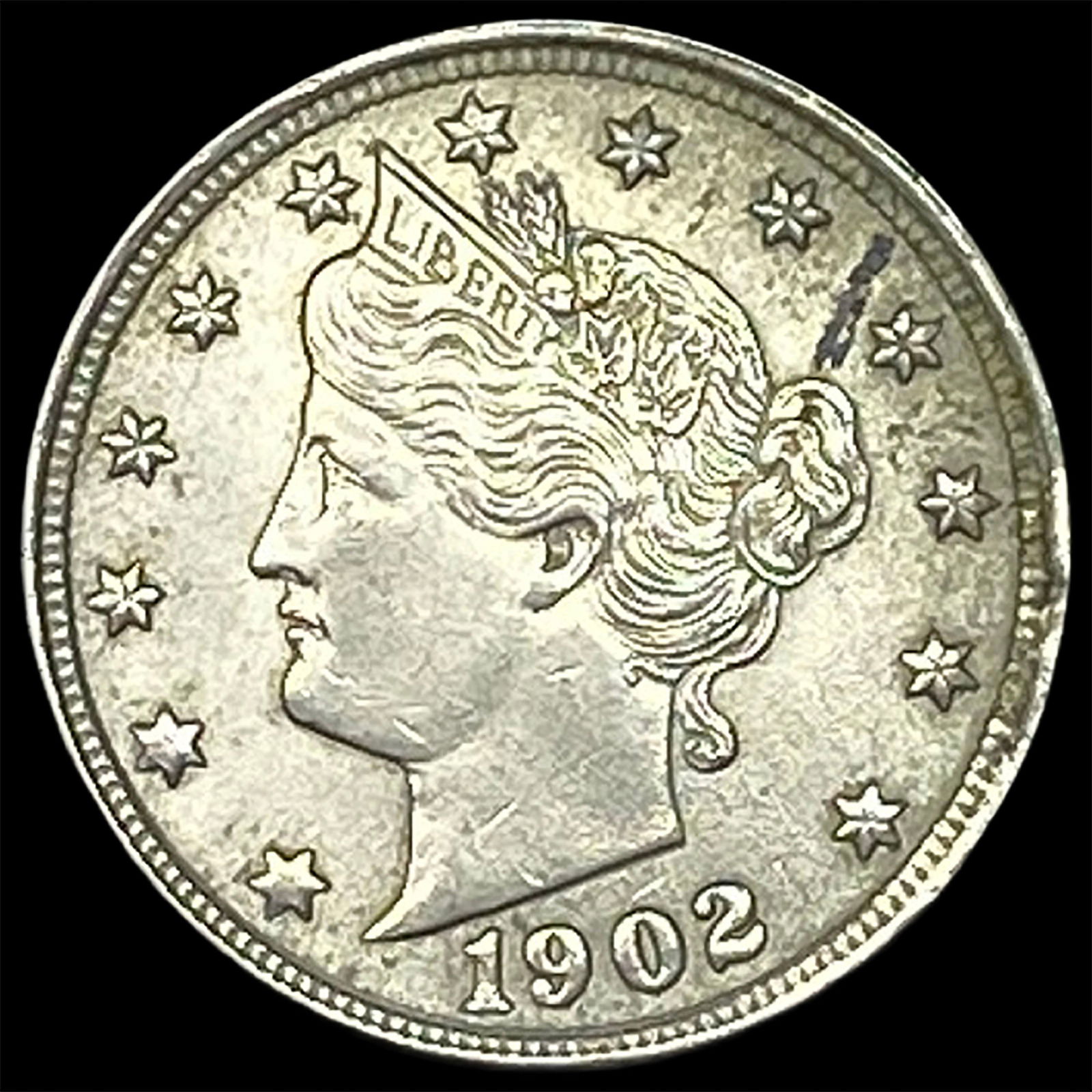 1902 Liberty Head Nickel UNCIRCULATED (1 of 2)