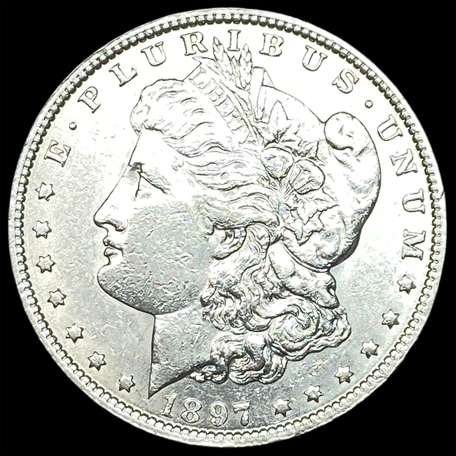 1897-O Silver Morgan Dollar CLOSELY UNCIRCULATED: 1897-O Silver Morgan Dollar CLOSELY UNCIRCULATED