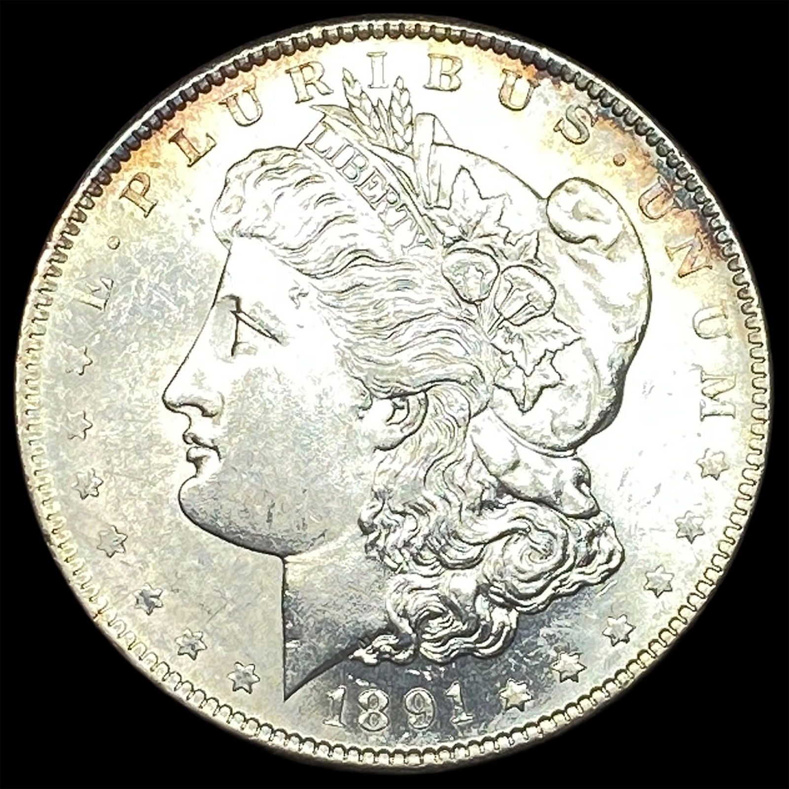 1891 Morgan Silver Dollar UNCIRCULATED: 1891 Morgan Silver Dollar UNCIRCULATED