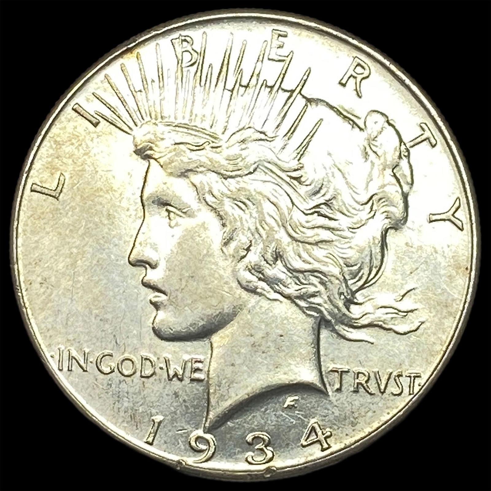 1934-S Silver Peace Dollar UNCIRCULATED (1 of 2)