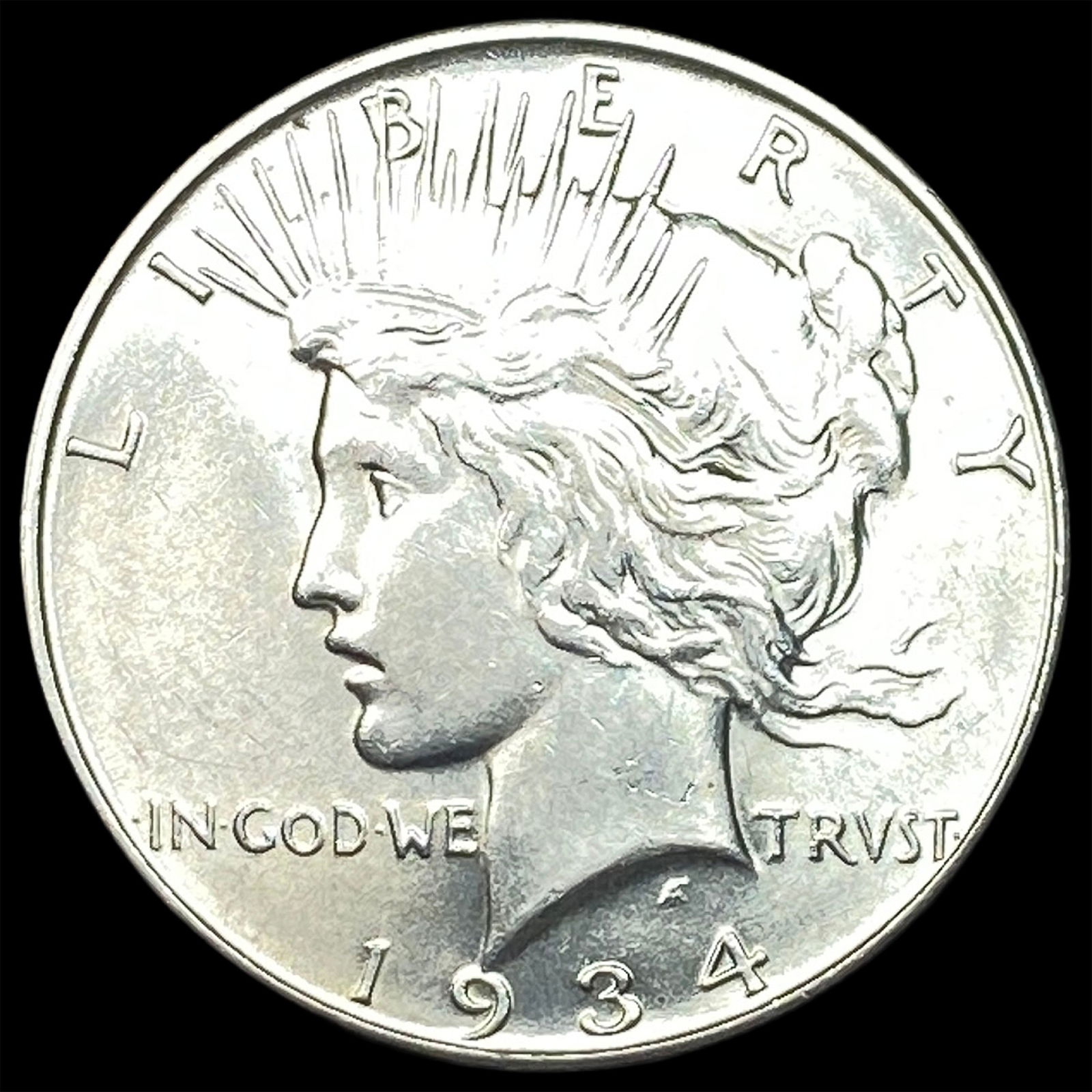1934 Silver Peace Dollar UNCIRCULATED (1 of 2)