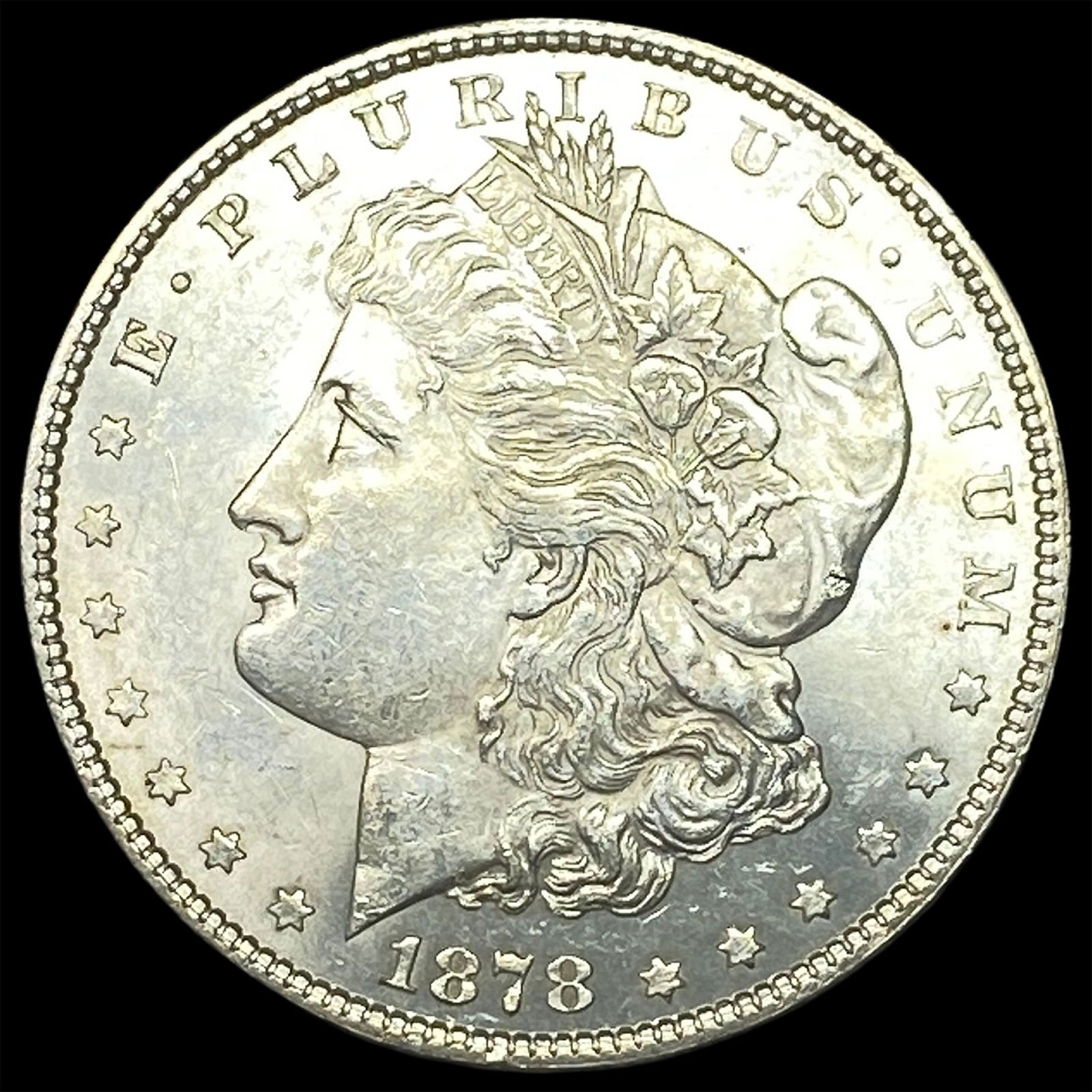 1878 Silver Morgan Dollar UNCIRCULATED: 1878 Silver Morgan Dollar UNCIRCULATED