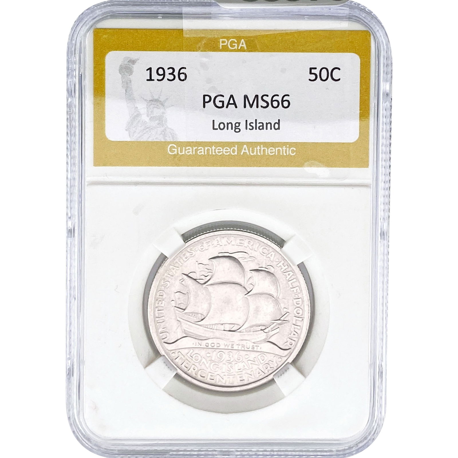 1936 Long Island Half Dollar PCG MS66 (1 of 2)