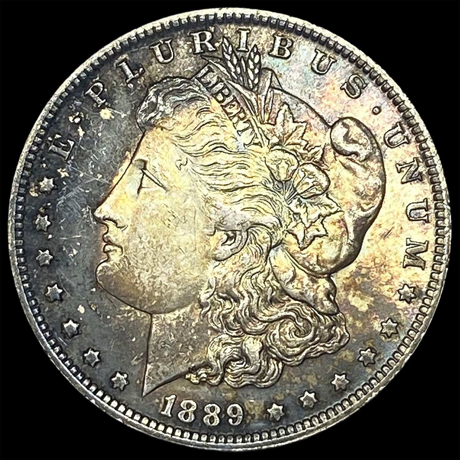 1889-O Silver Morgan Dollar CLOSELY UNCIRCULATED (1 of 2)