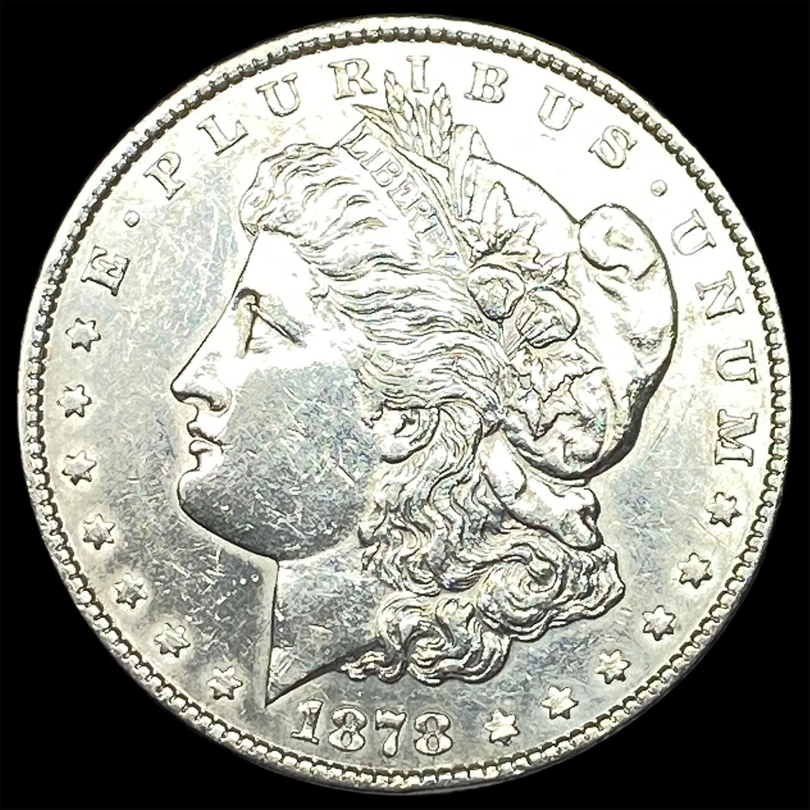 1878 Morgan Silver Dollar CLOSELY UNCIRCULATED (1 of 2)