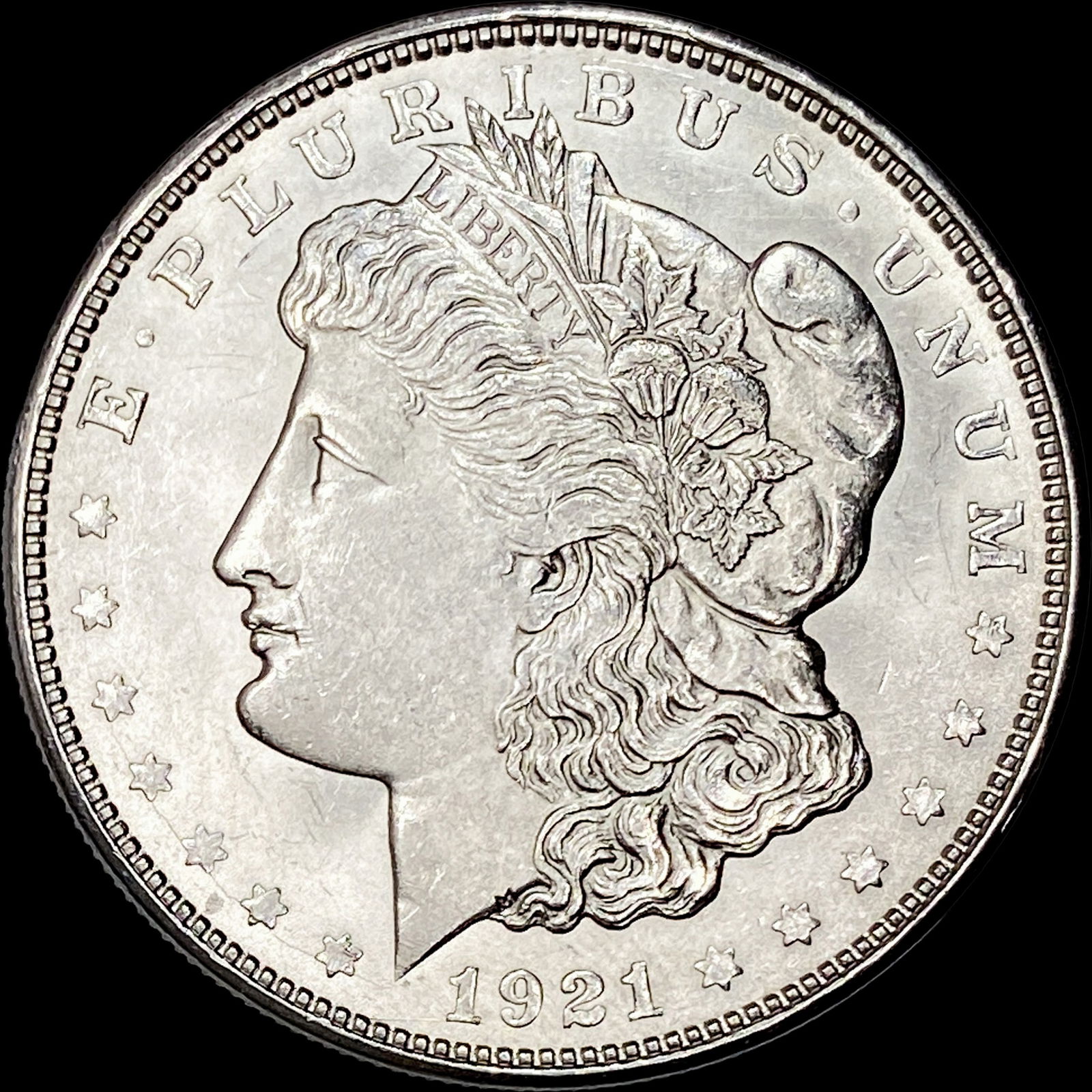 1921 Morgan Silver Dollar UNCIRCULATED: 1921 Morgan Silver Dollar UNCIRCULATED