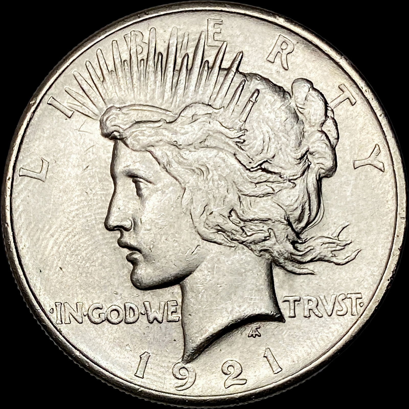 1921 Silver Peace Dollar UNCIRCULATED: 1921 Silver Peace Dollar UNCIRCULATED