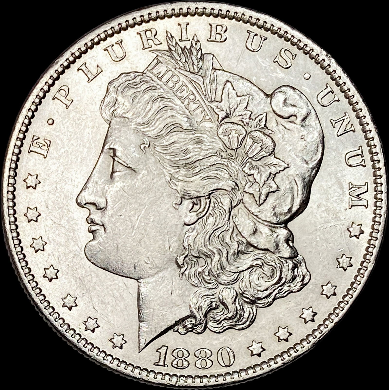 1880 Morgan Silver Dollar UNCIRCULATED: 1880 Morgan Silver Dollar UNCIRCULATED