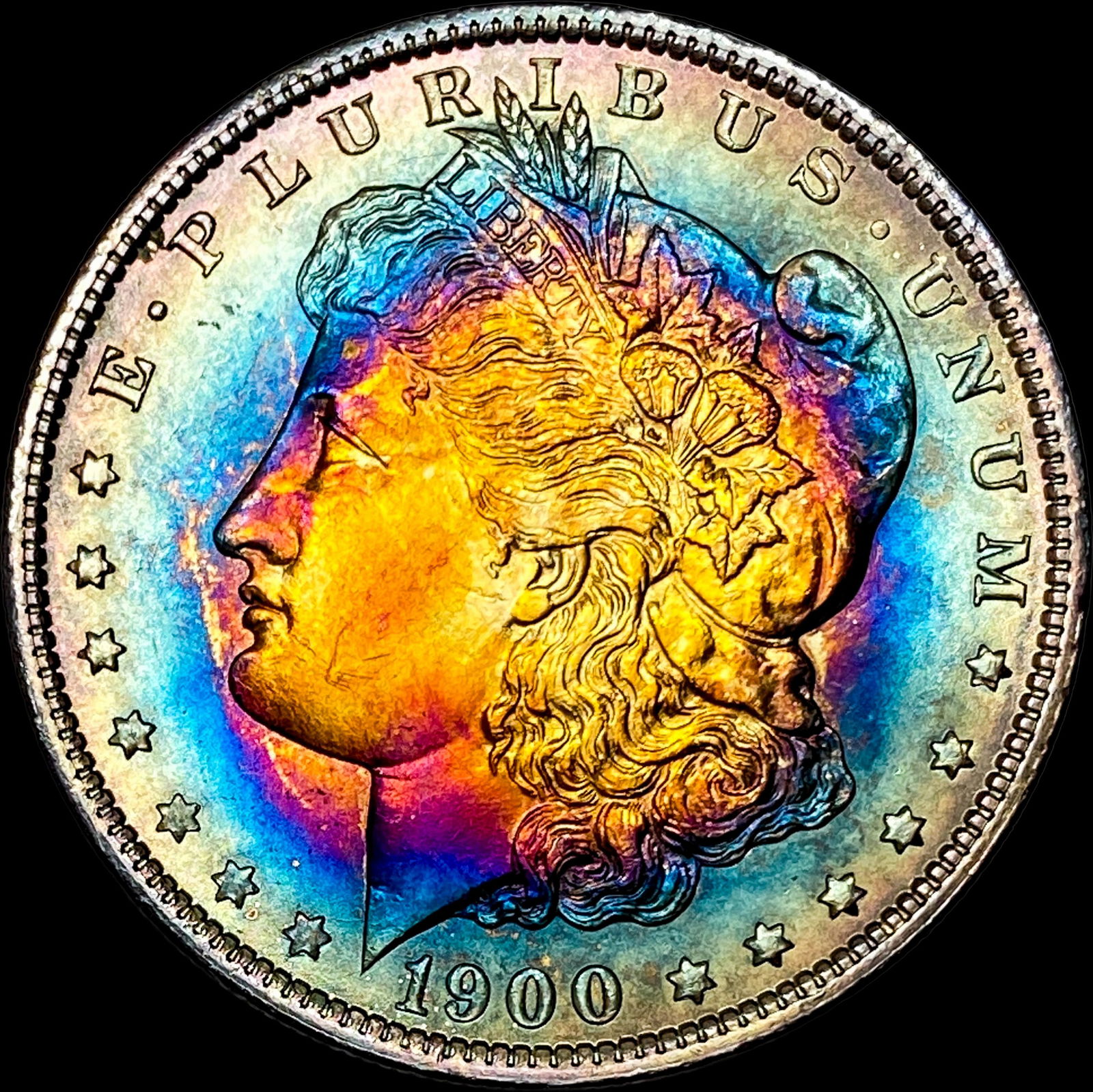1900-O Silver Morgan Dollar SUPERB GEM BU: 1900-O Silver Morgan Dollar SUPERB GEM BU