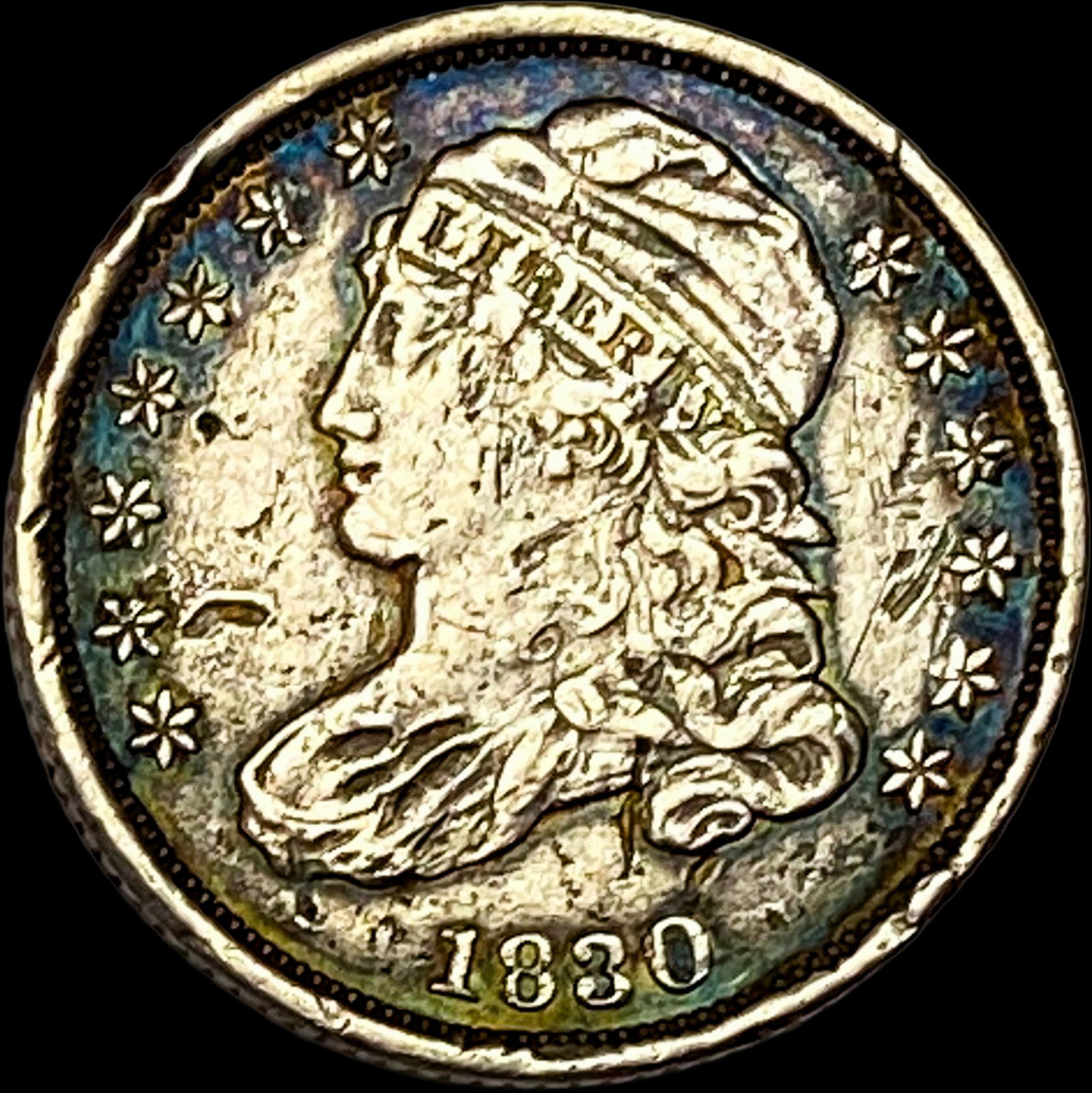 1830 Capped Bust Dime HIGH GRADE (1 of 2)