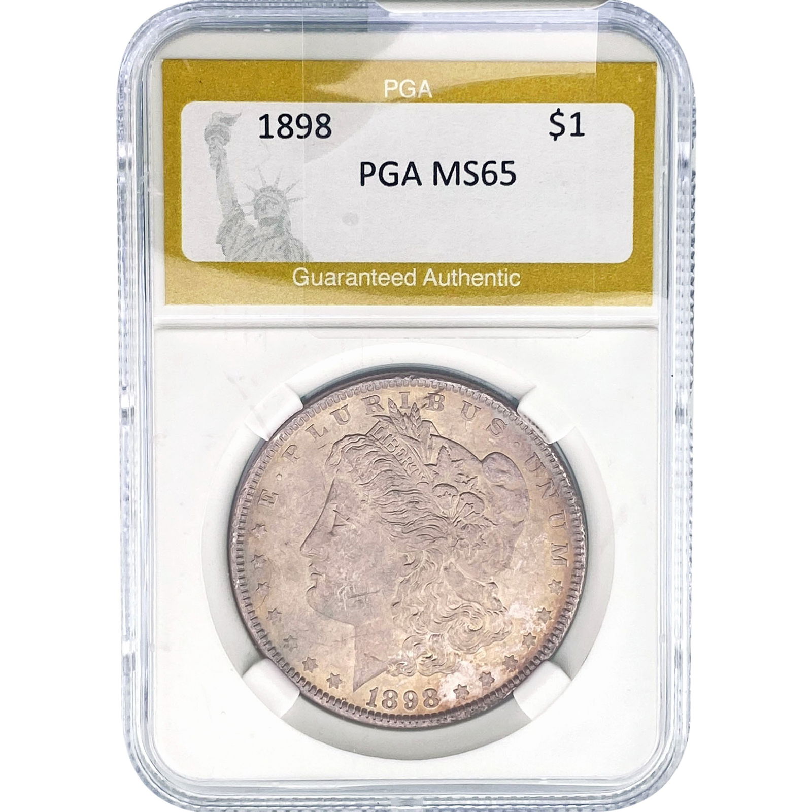 1898 Morgan Silver Dollar PGA MS65 (1 of 2)