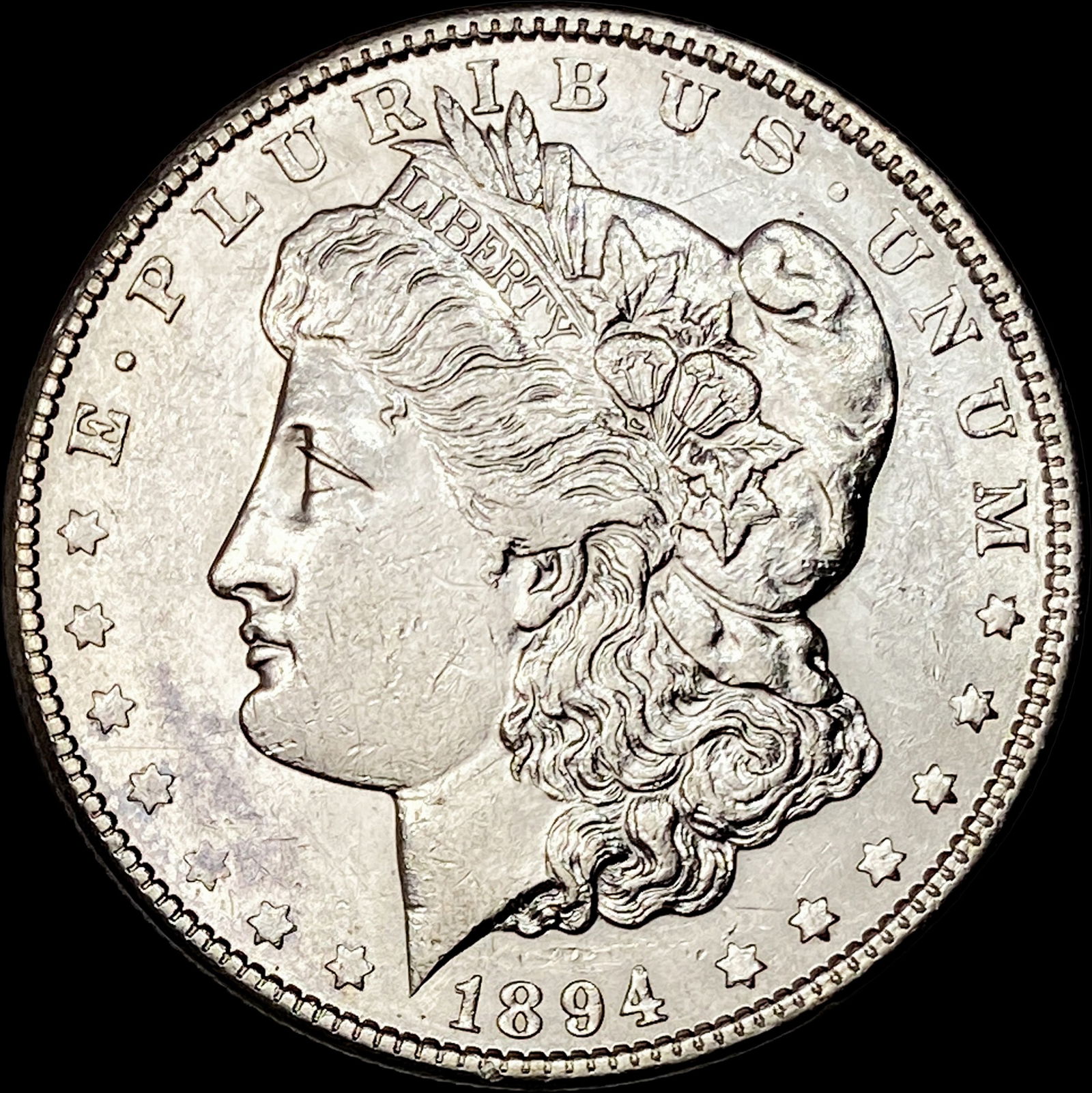 1894-O Silver Morgan Dollar CLOSELY UNCIRCULATED: 1894-O Silver Morgan Dollar CLOSELY UNCIRCULATED