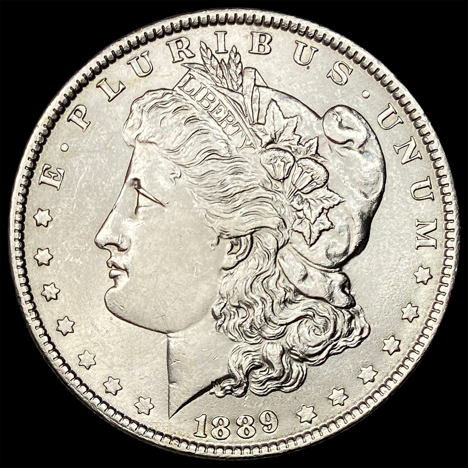 1889 Silver Morgan Dollar CHOICE BU: 1889 Silver Morgan Dollar CHOICE BU