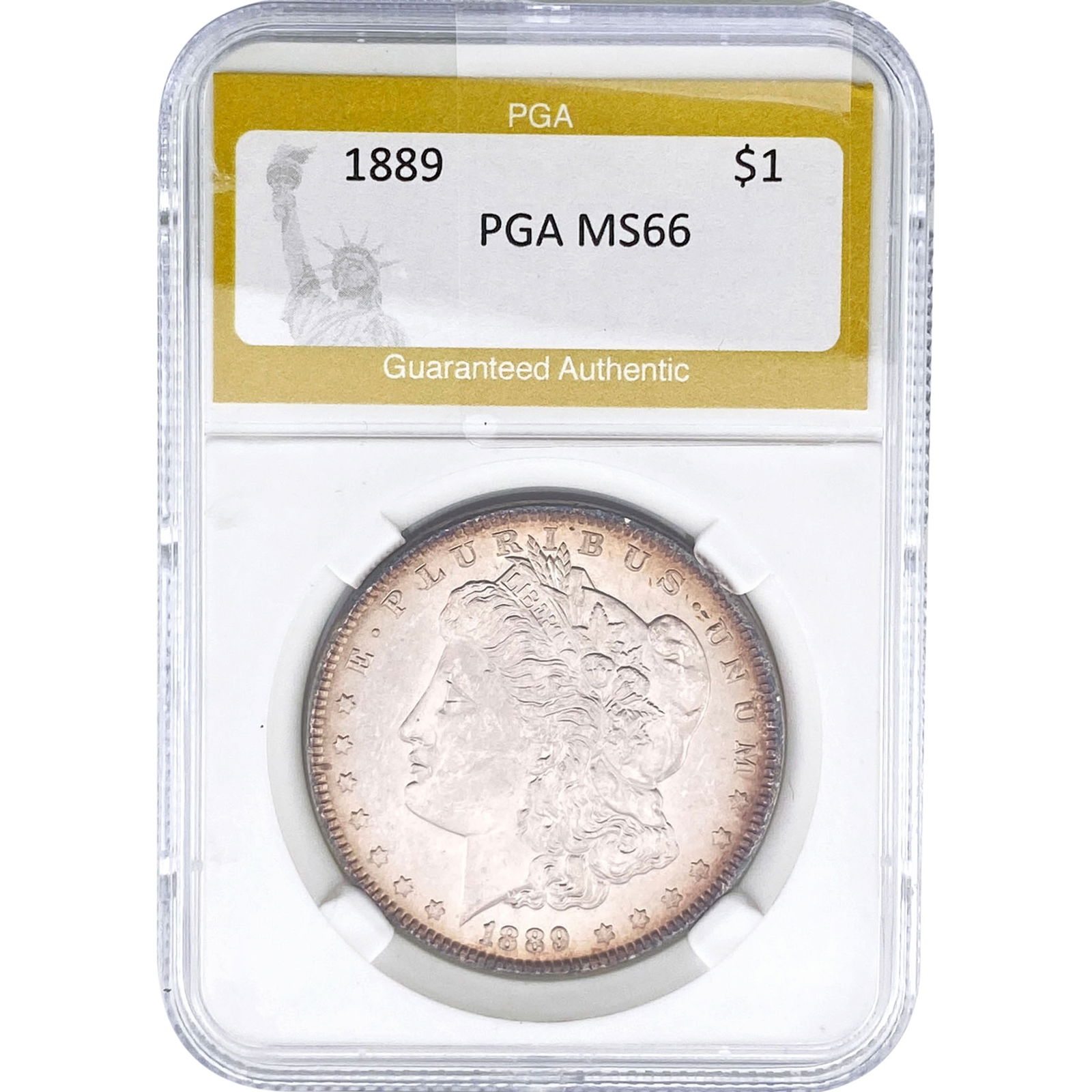 1889 Morgan Silver Dollar PGA MS66 (1 of 2)
