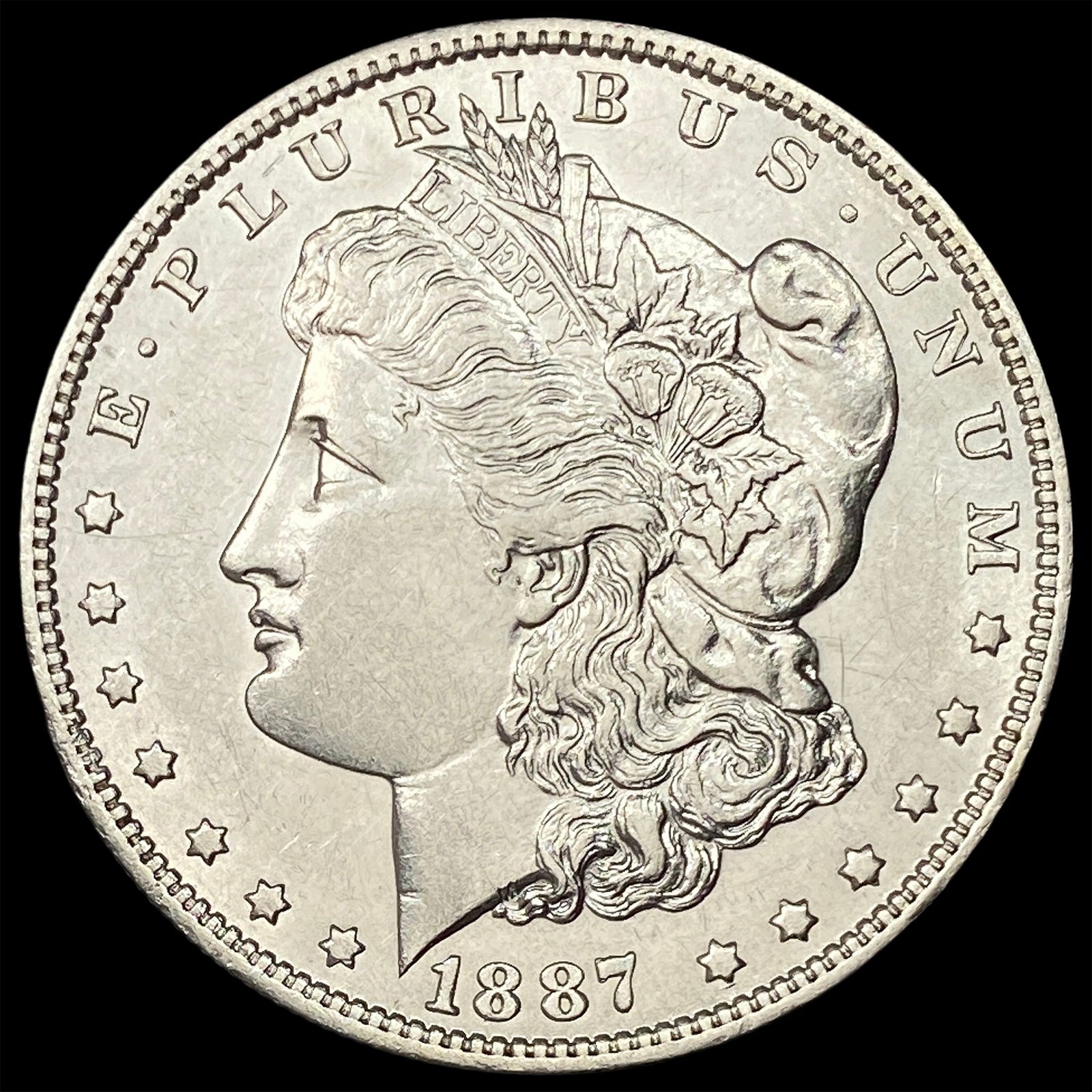 1887-O Silver Morgan Dollar CLOSELY UNCIRCULATED: 1887-O Silver Morgan Dollar CLOSELY UNCIRCULATED
