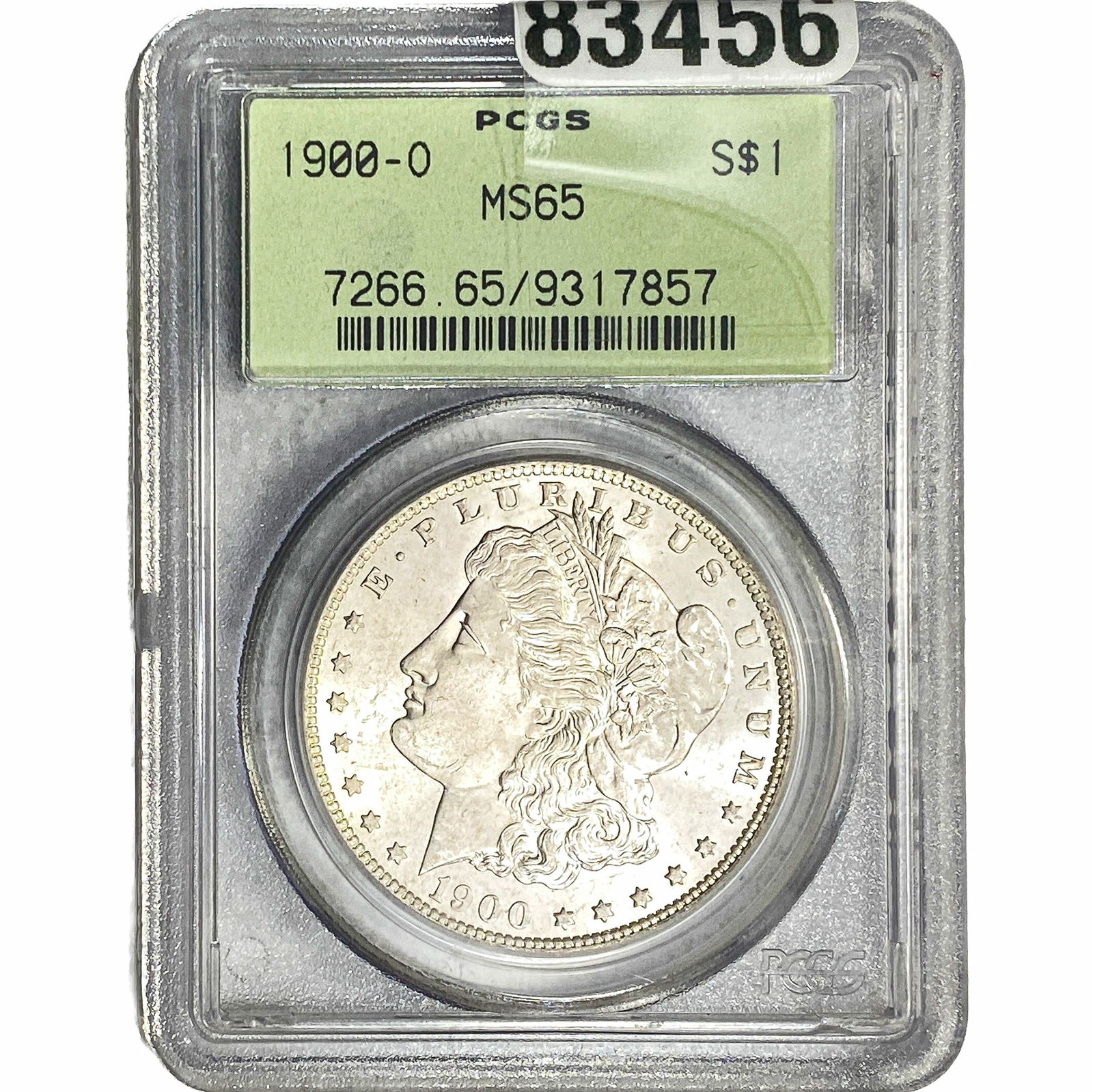 1900-O Mercury Silver Dollar PCGS MS65 (1 of 2)