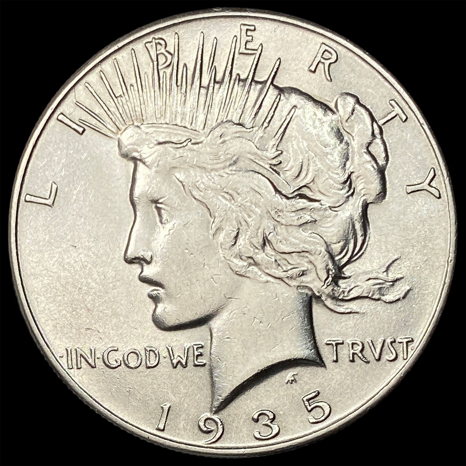 1935 Silver Peace Dollar UNCIRCULATED: 1935 Silver Peace Dollar UNCIRCULATED