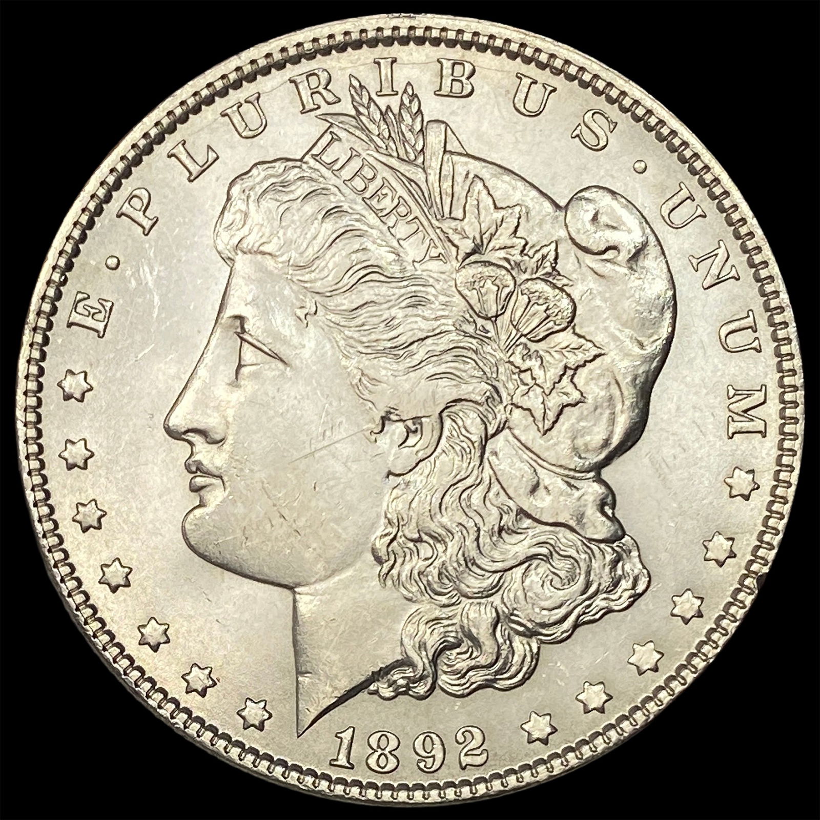1892-S Silver Morgan Dollar UNCIRCULATED: 1892-S Silver Morgan Dollar UNCIRCULATED