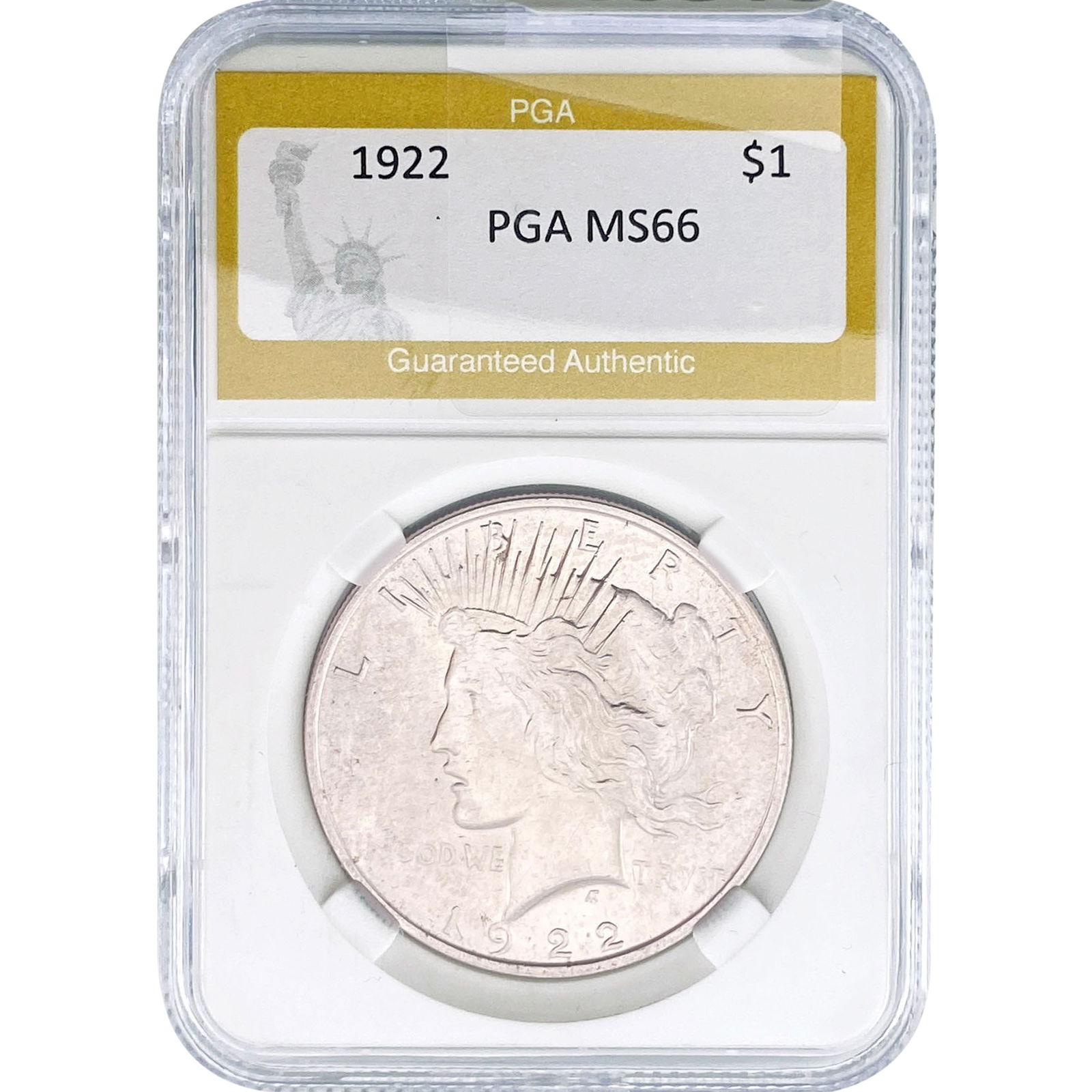 1922 Morgan Silver Dollar PGA MS66 (1 of 2)