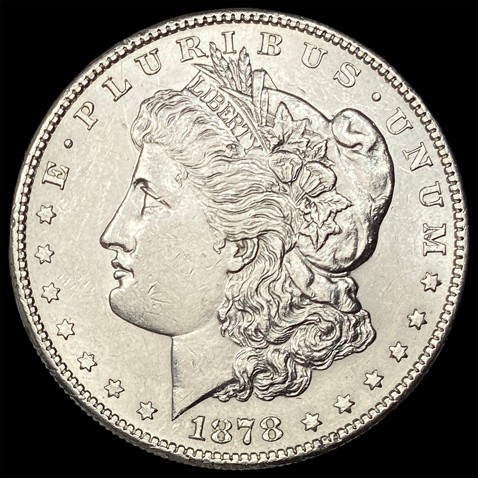 1878-S Silver Morgan Dollar UNCIRCULATED: 1878-S Silver Morgan Dollar UNCIRCULATED