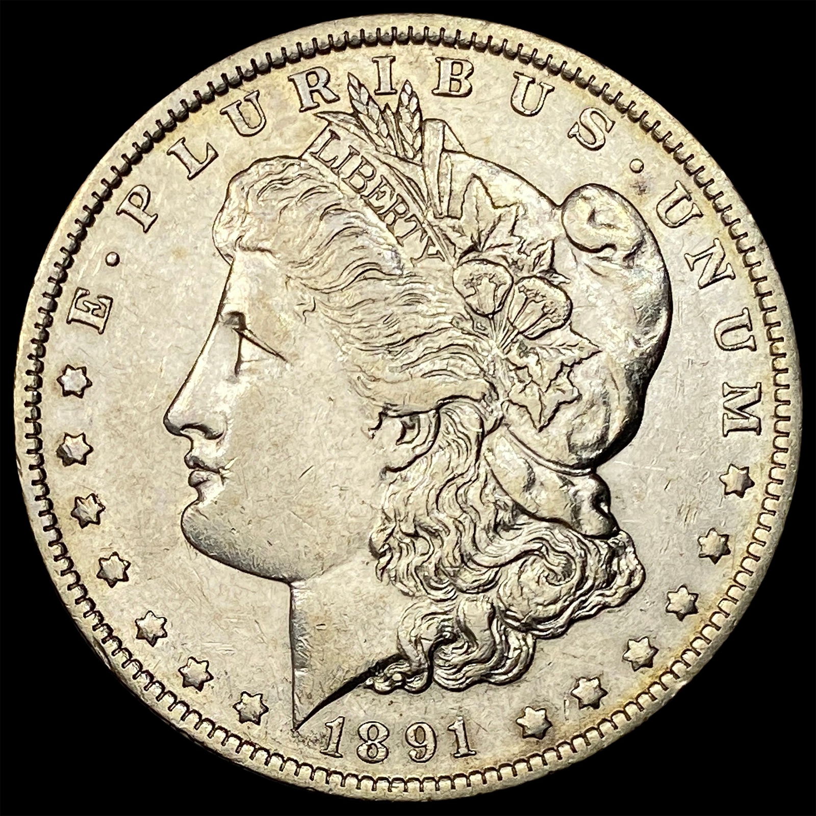 1891-O Silver Morgan Dollar CLOSELY UNCIRCULATED: 1891-O Silver Morgan Dollar CLOSELY UNCIRCULATED