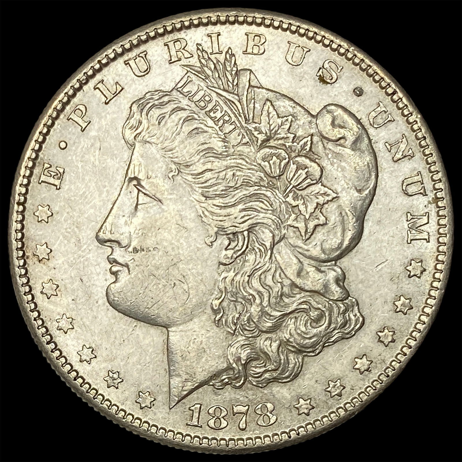 1878-S Silver Morgan Dollar UNCIRCULATED: 1878-S Silver Morgan Dollar UNCIRCULATED