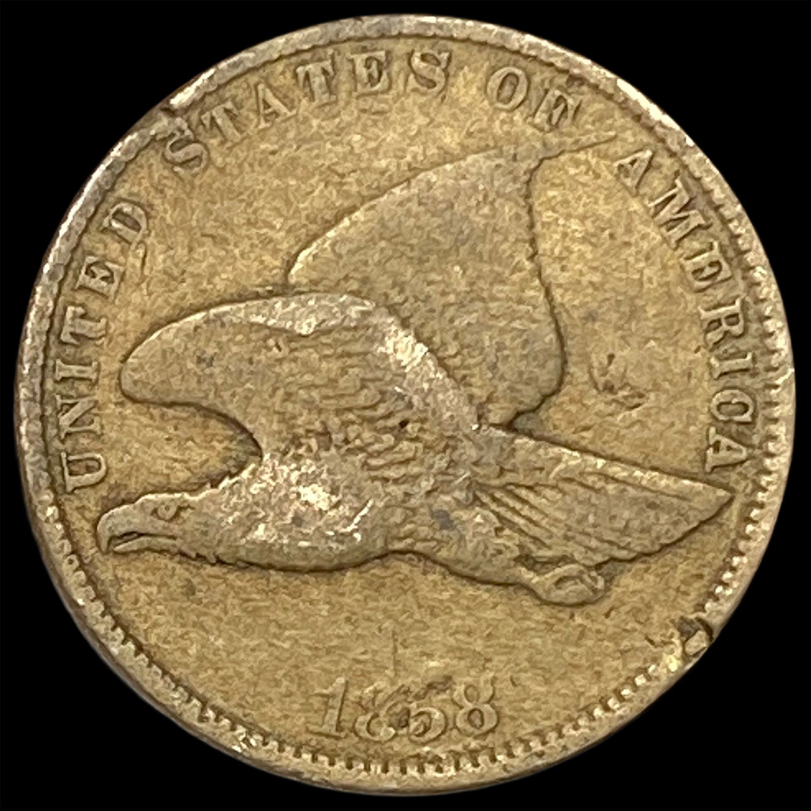 1858 Flying Eagle Cent HIGH GRADE (1 of 2)
