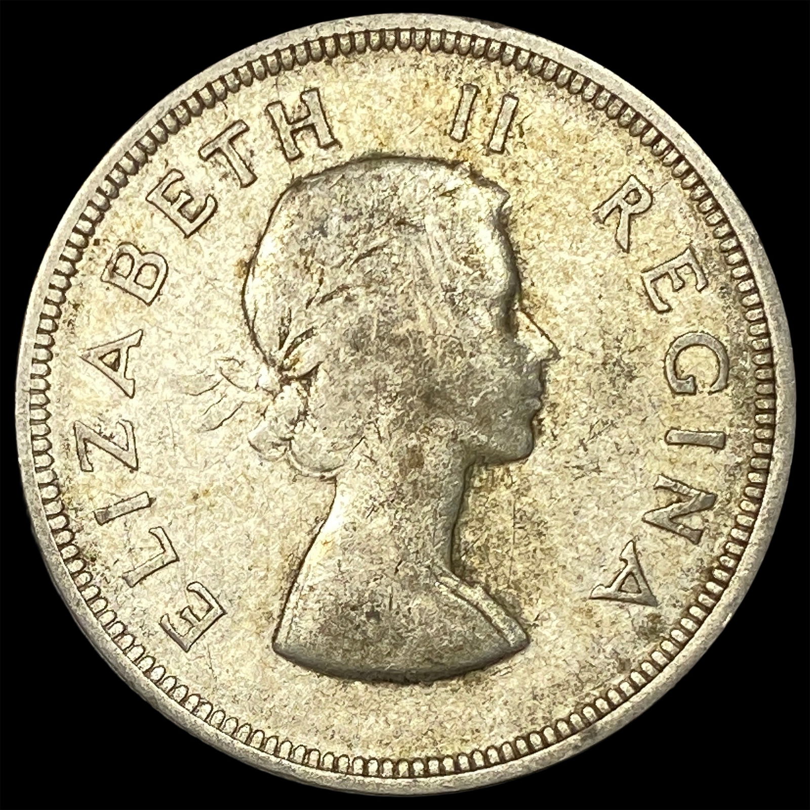 1953 South Africa Silver 2Â½ Shillings UNCIRCULATED: 1953 South Africa Silver 2Â½ Shillings UNCIRCULATED