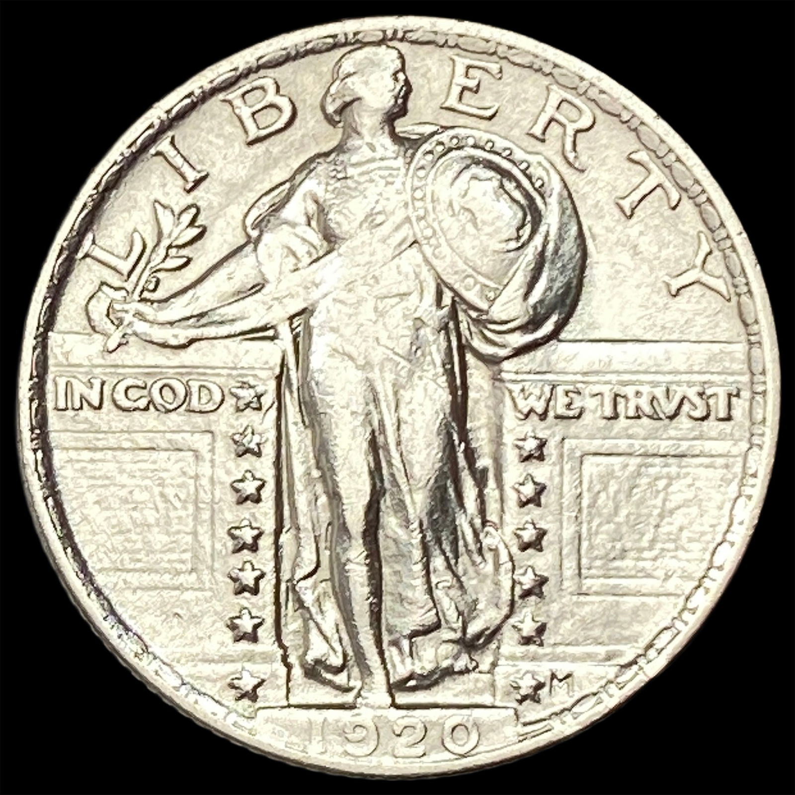 1920 Standing Liberty Quarter CLOSELY UNCIRCULATED (1 of 2)