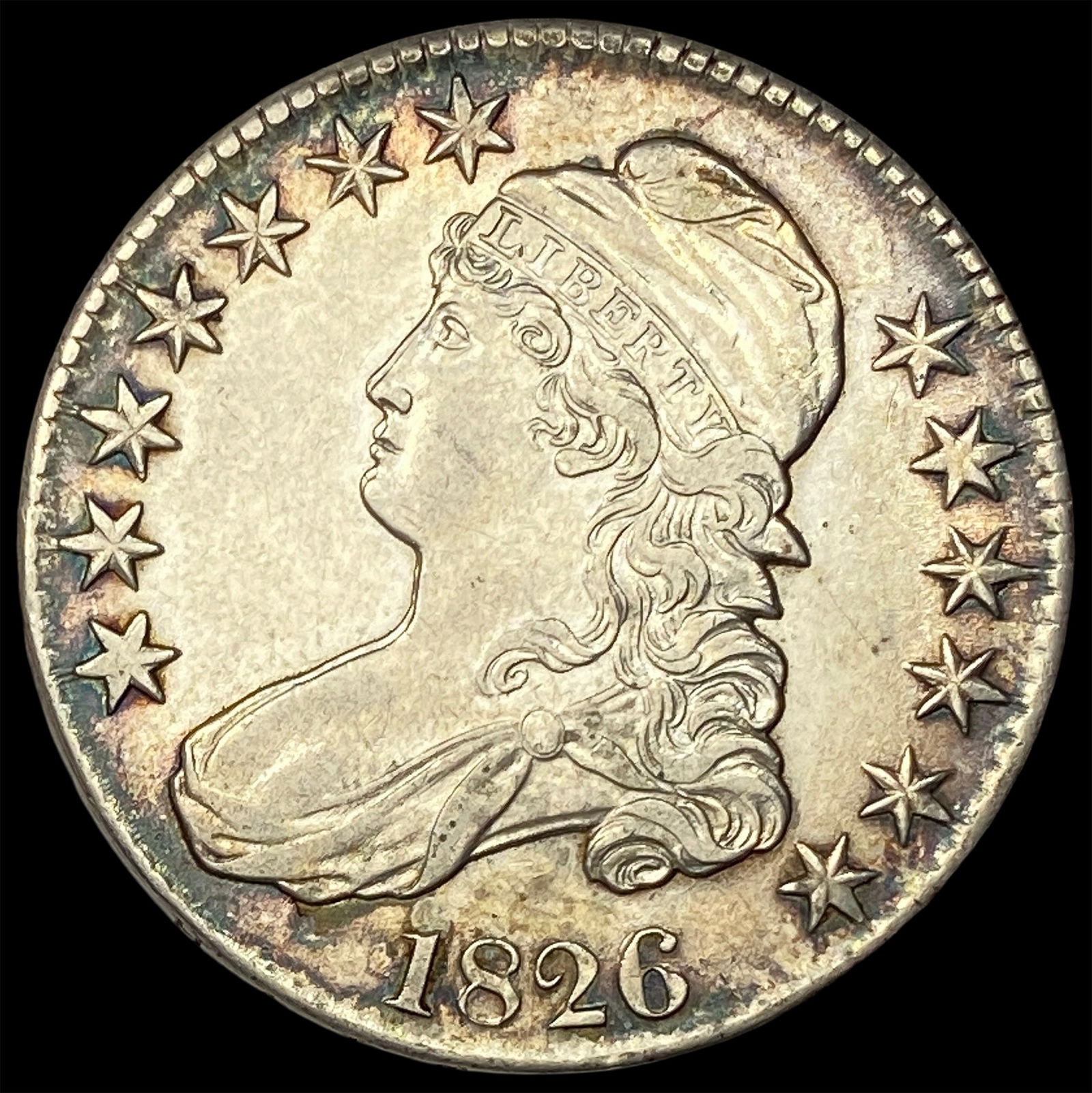 1826 Capped Bust Half Dollar CLOSELY UNCIRCULATED (1 of 2)