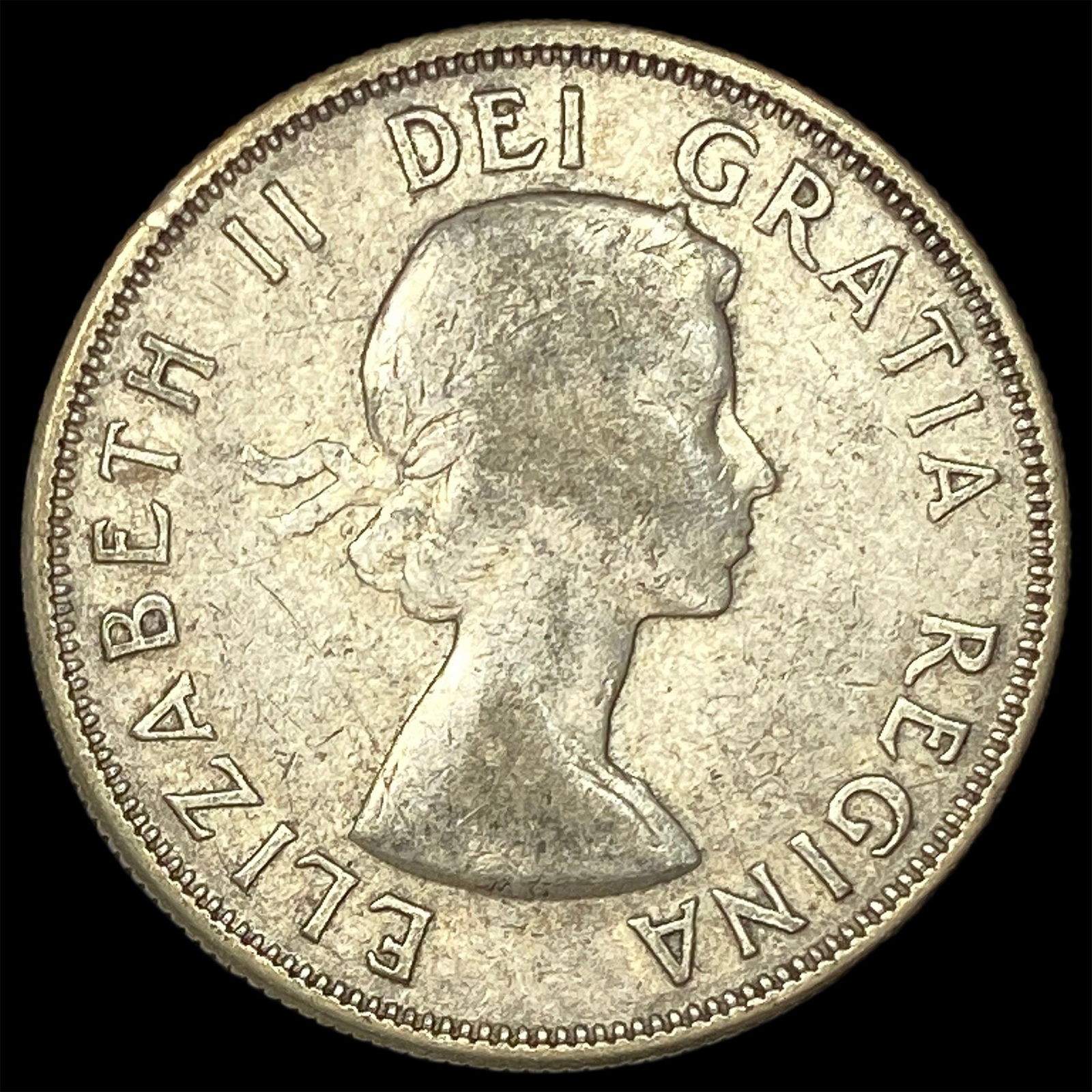 1957 Canada Silver 50 Cents CLOSELY UNCIRCULATED (1 of 2)