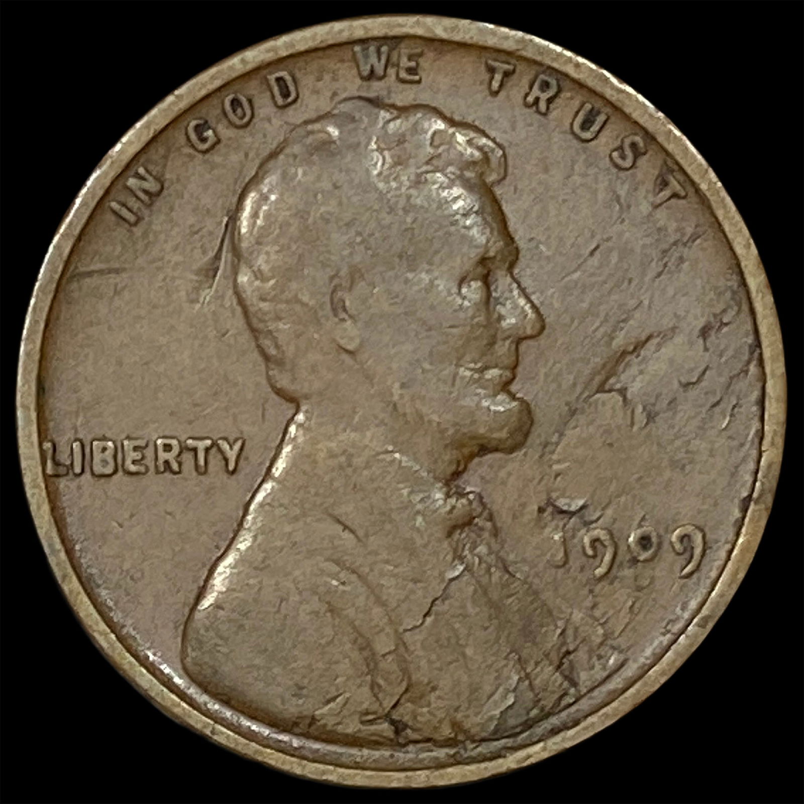 1909 Lincoln Wheat Cent V.D.B. LIGHTLY CIRCULATED (1 of 2)