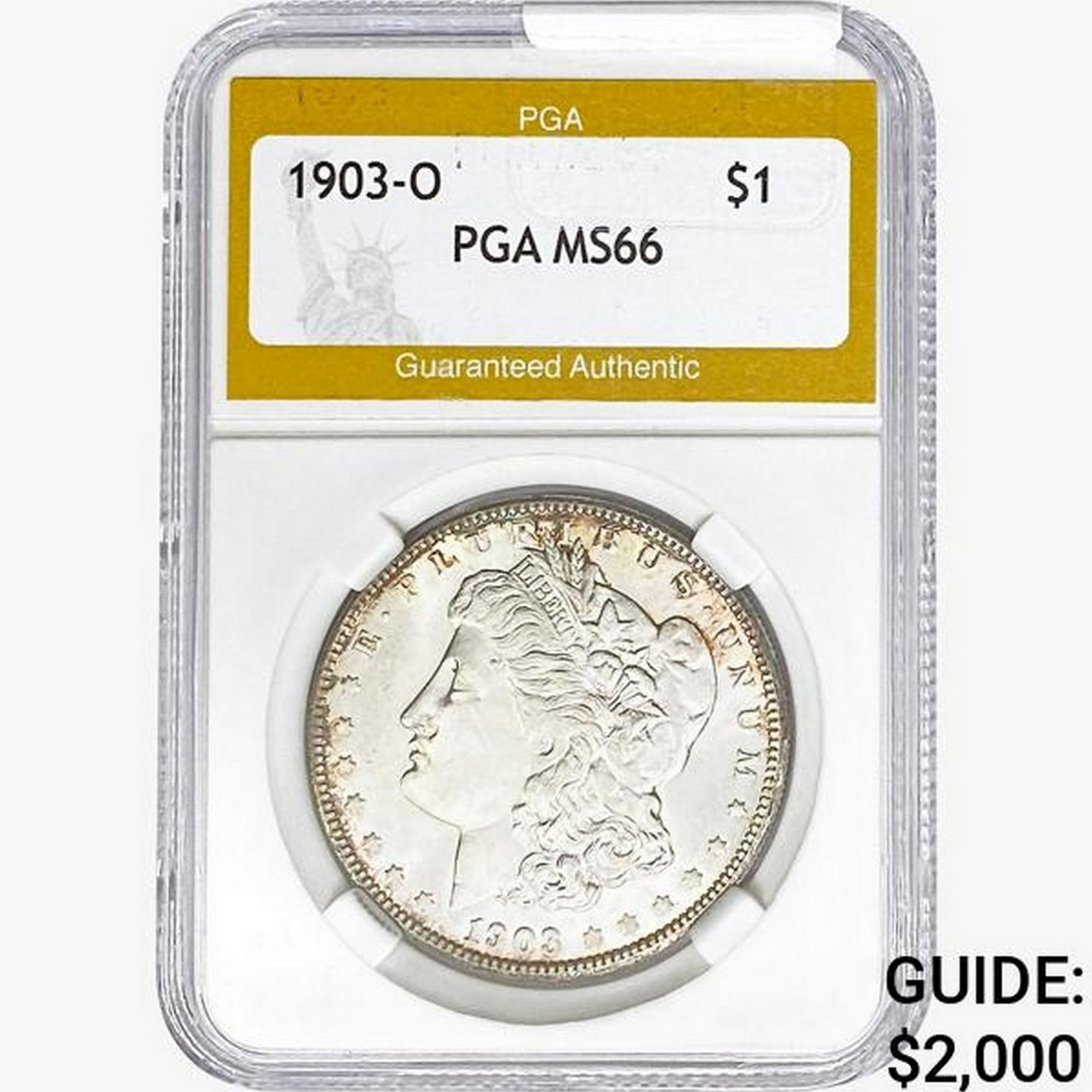 1903-O Morgan Silver Dollar PGA MS66 (1 of 2)