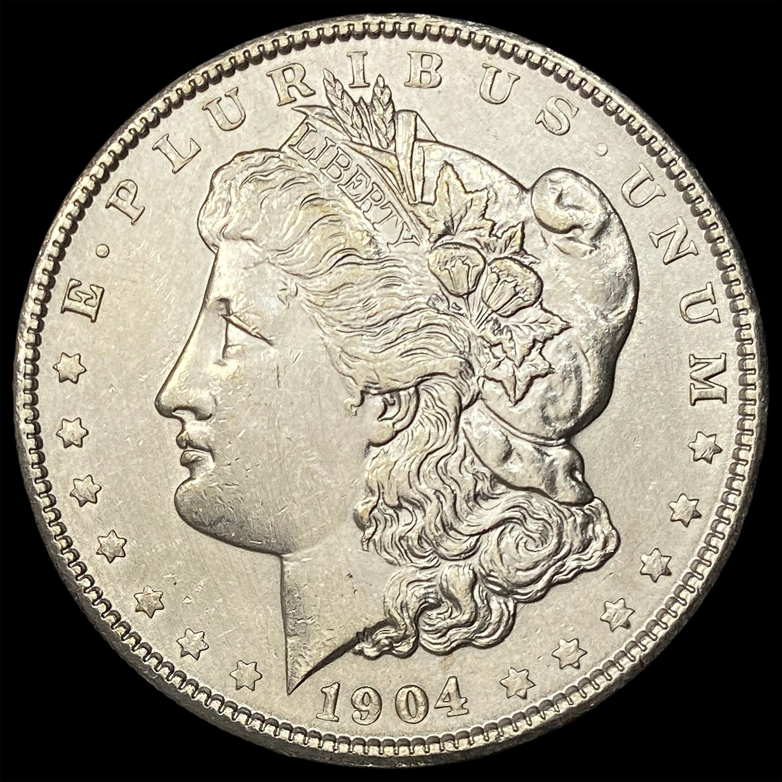 1904-S Silver Morgan Dollar CLOSELY UNCIRCULATED: 1904-S Silver Morgan Dollar CLOSELY UNCIRCULATED
