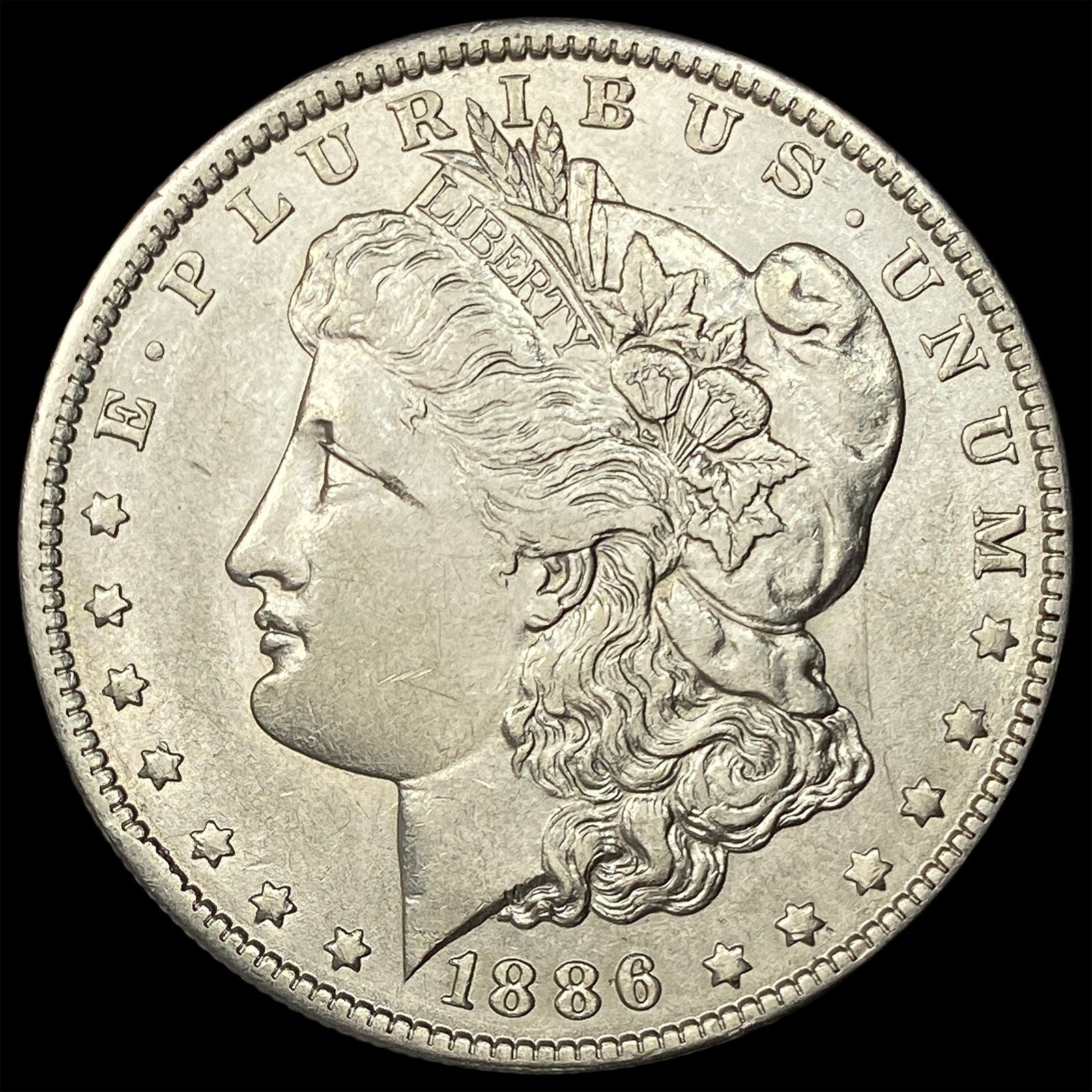 1886-O Morgan Silver Dollar CHOICE AU: 1886-O Morgan Silver Dollar CHOICE AU