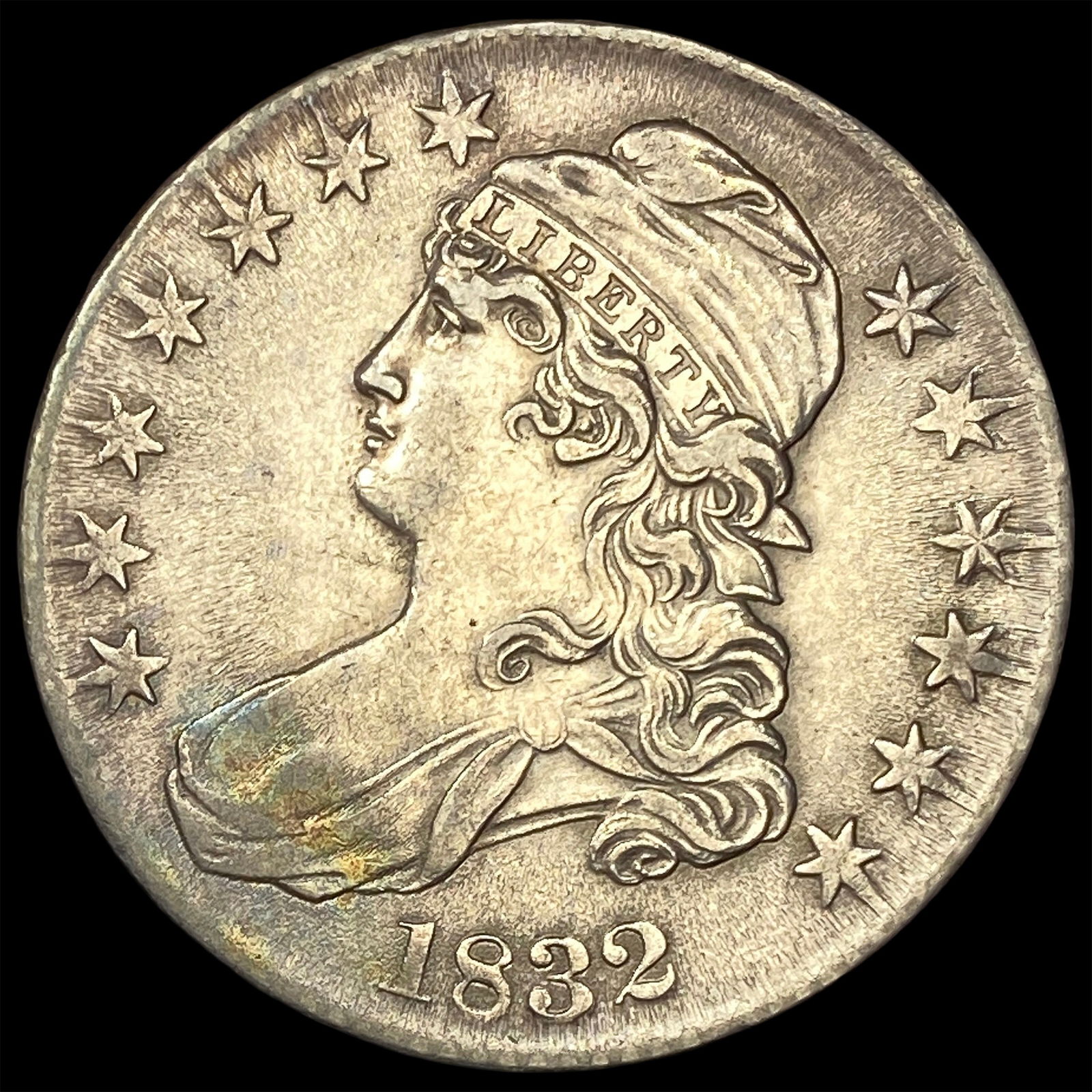 1832 Capped Bust Half Dollar UNCIRCULATED (1 of 2)