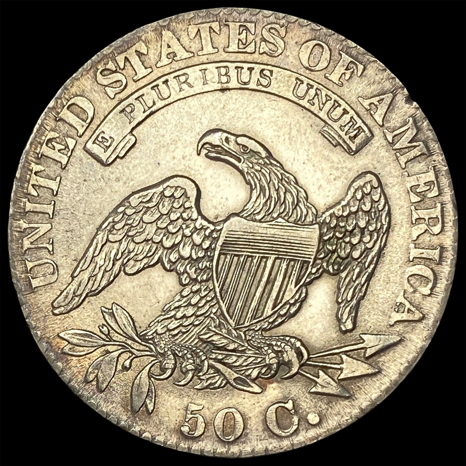 1832 Capped Bust Half Dollar UNCIRCULATED - 2