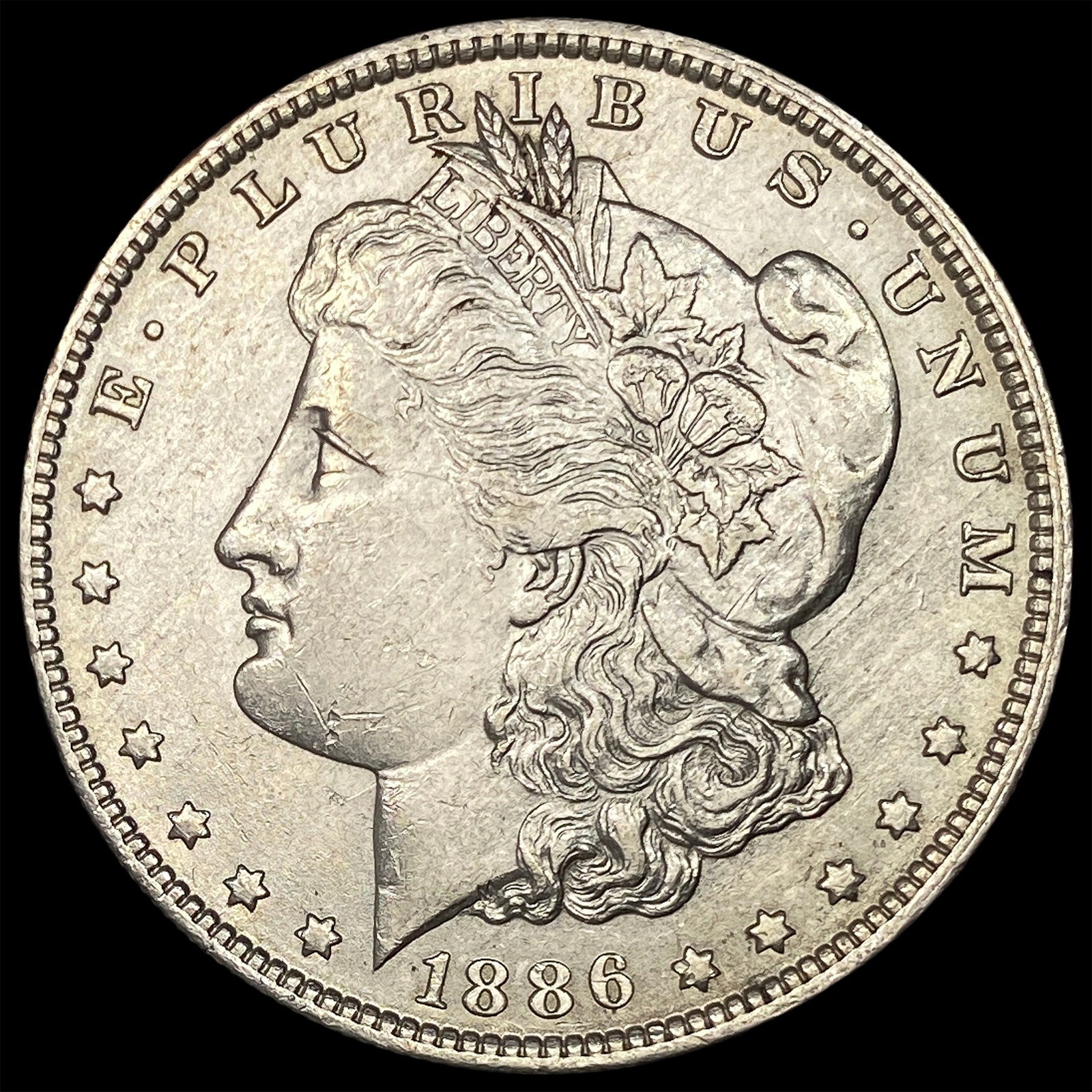 1886-O Silver Morgan Dollar CHOICE AU: 1886-O Silver Morgan Dollar CHOICE AU