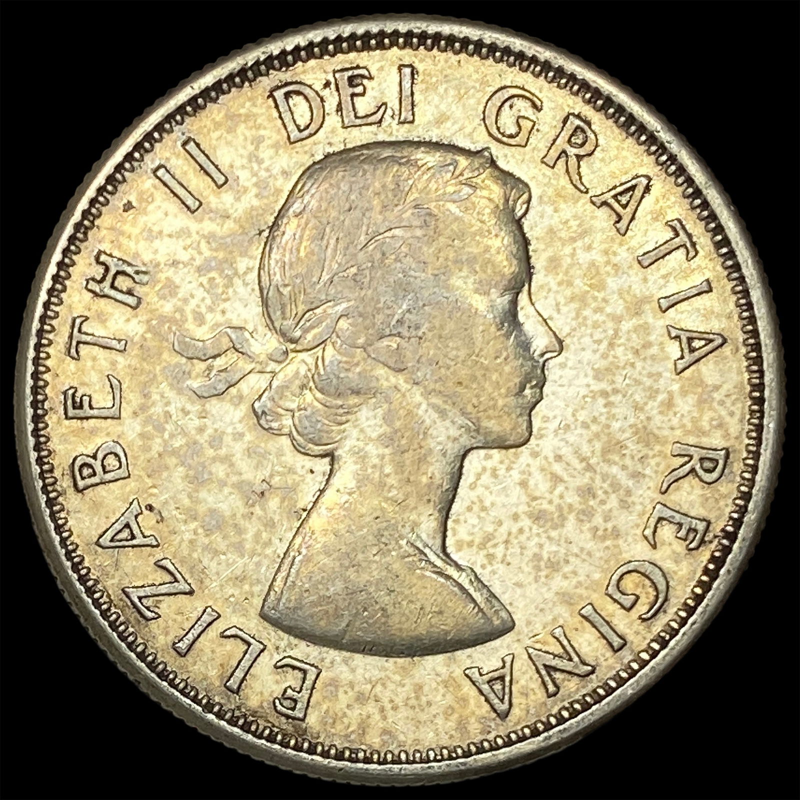 1961 Canada Silver 50 Cents CLOSELY UNCIRCULATED: 1961 Canada Silver 50 Cents CLOSELY UNCIRCULATED