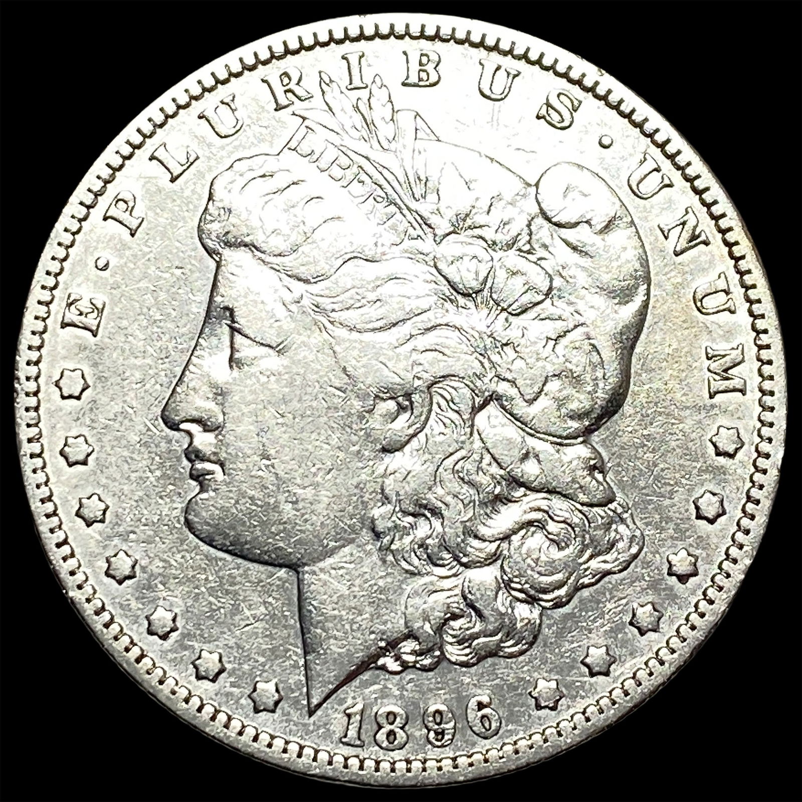 1896 Morgan Silver Dollar CLOSELY UNCIRCULATED (1 of 2)