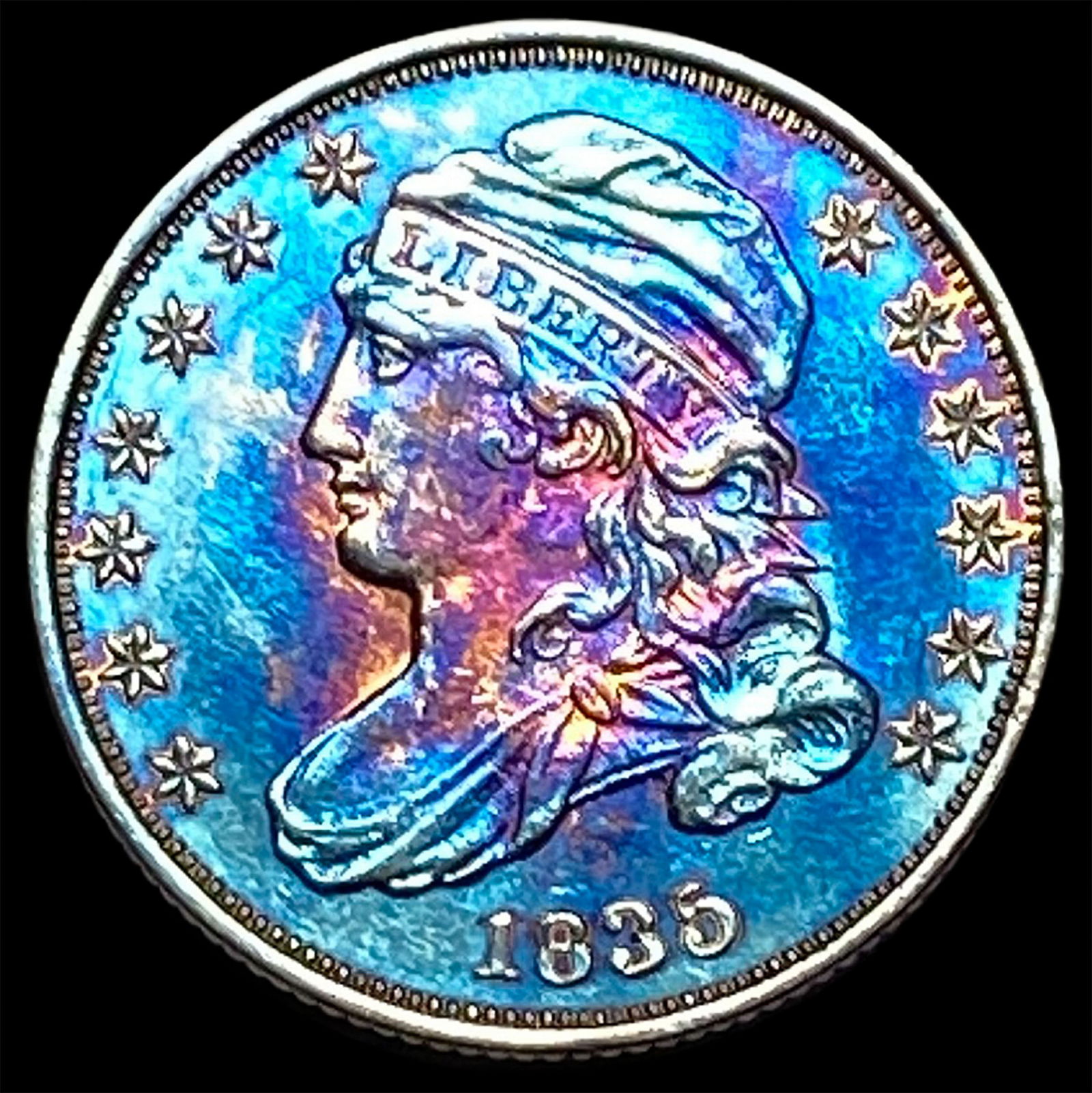 1835 Capped Bust Dime UNCIRCULATED: 1835 Capped Bust Dime UNCIRCULATED